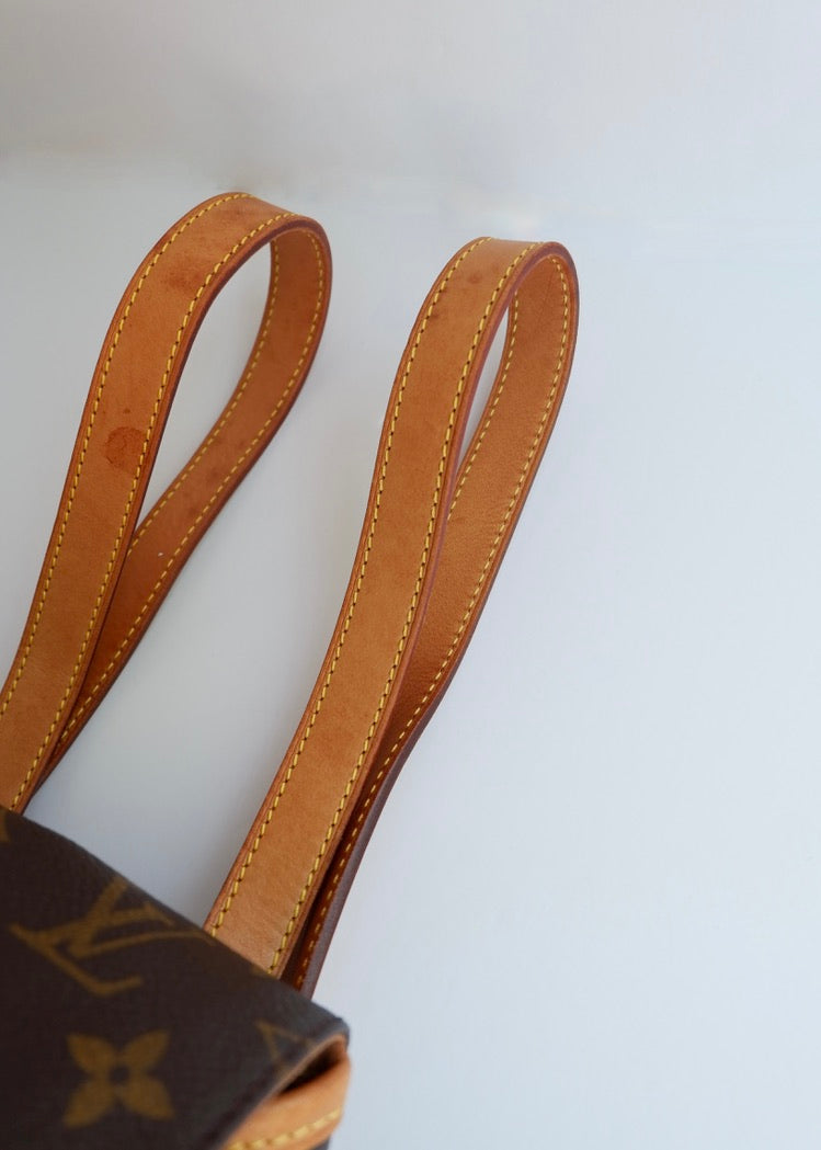 Preowned Vintage Louis Vuitton Monogram Montsouris MM Backpack