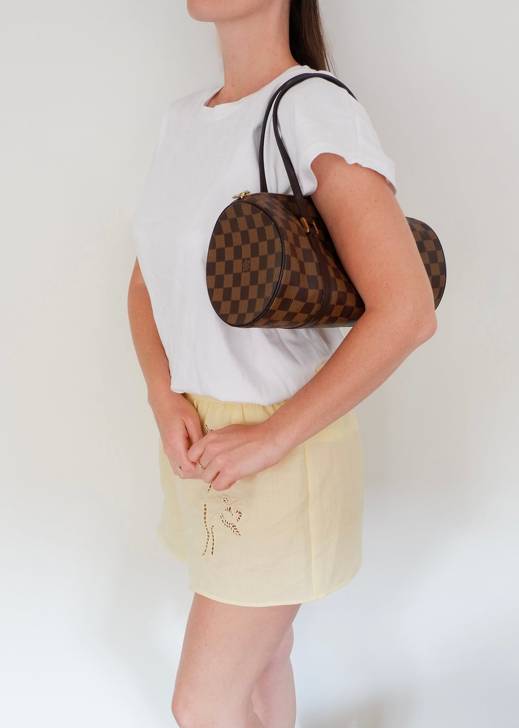 Authentic Preowned Louis Vuitton Damier Ebene Papillon 30