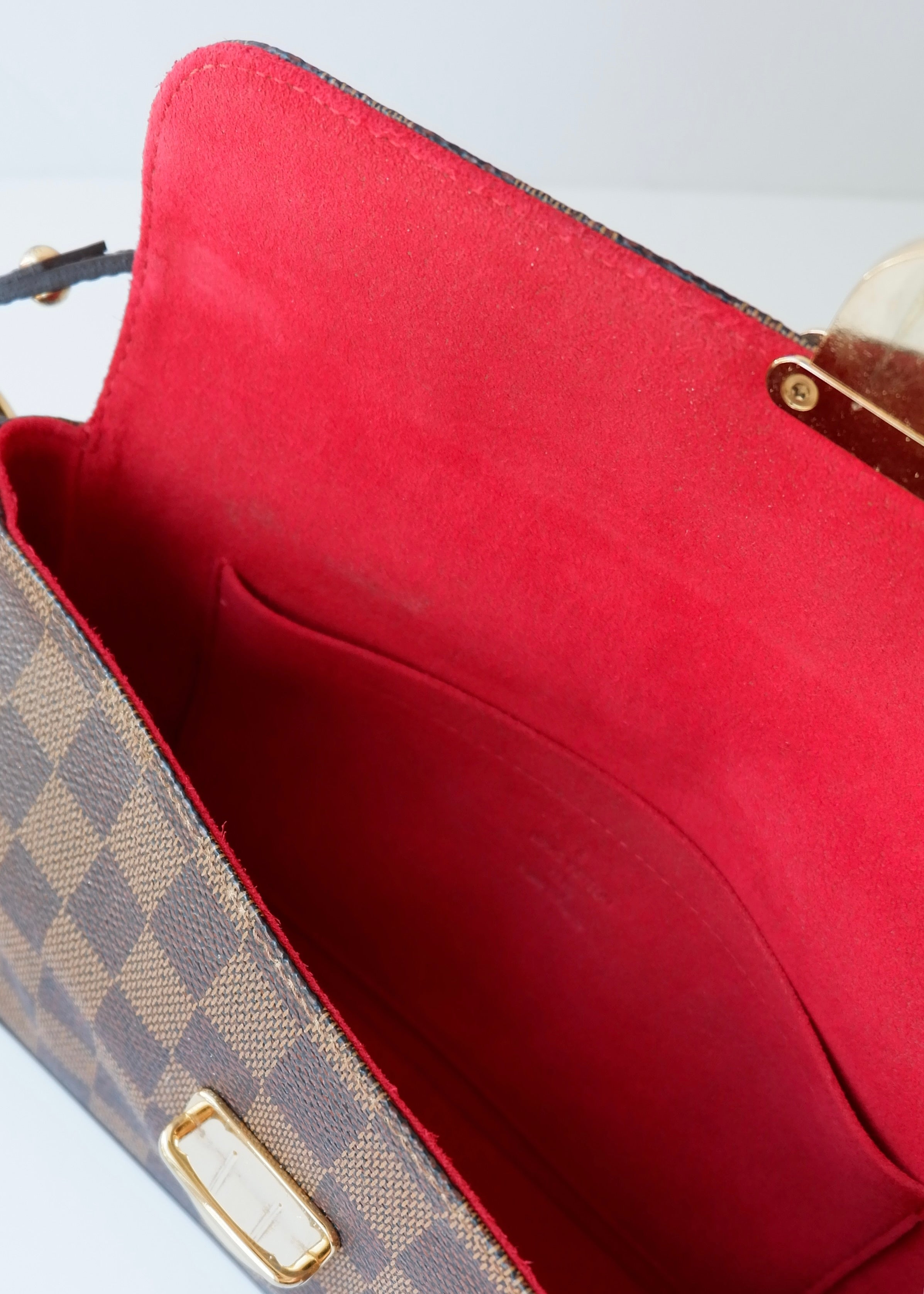 Preowned Louis Vuitton Damier Ebene Ravello PM