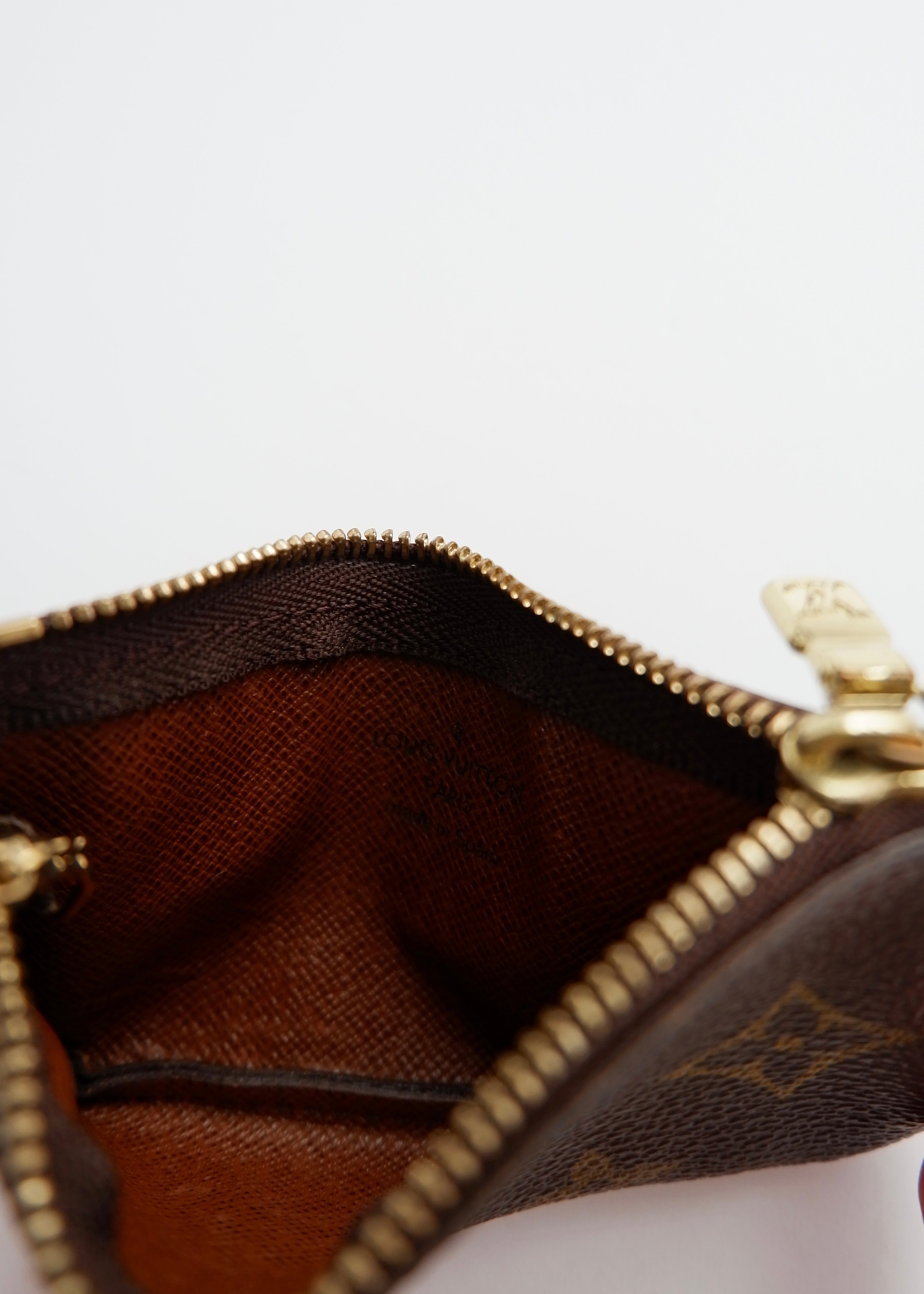 Pochette Cle Monogram Louis Vuitton