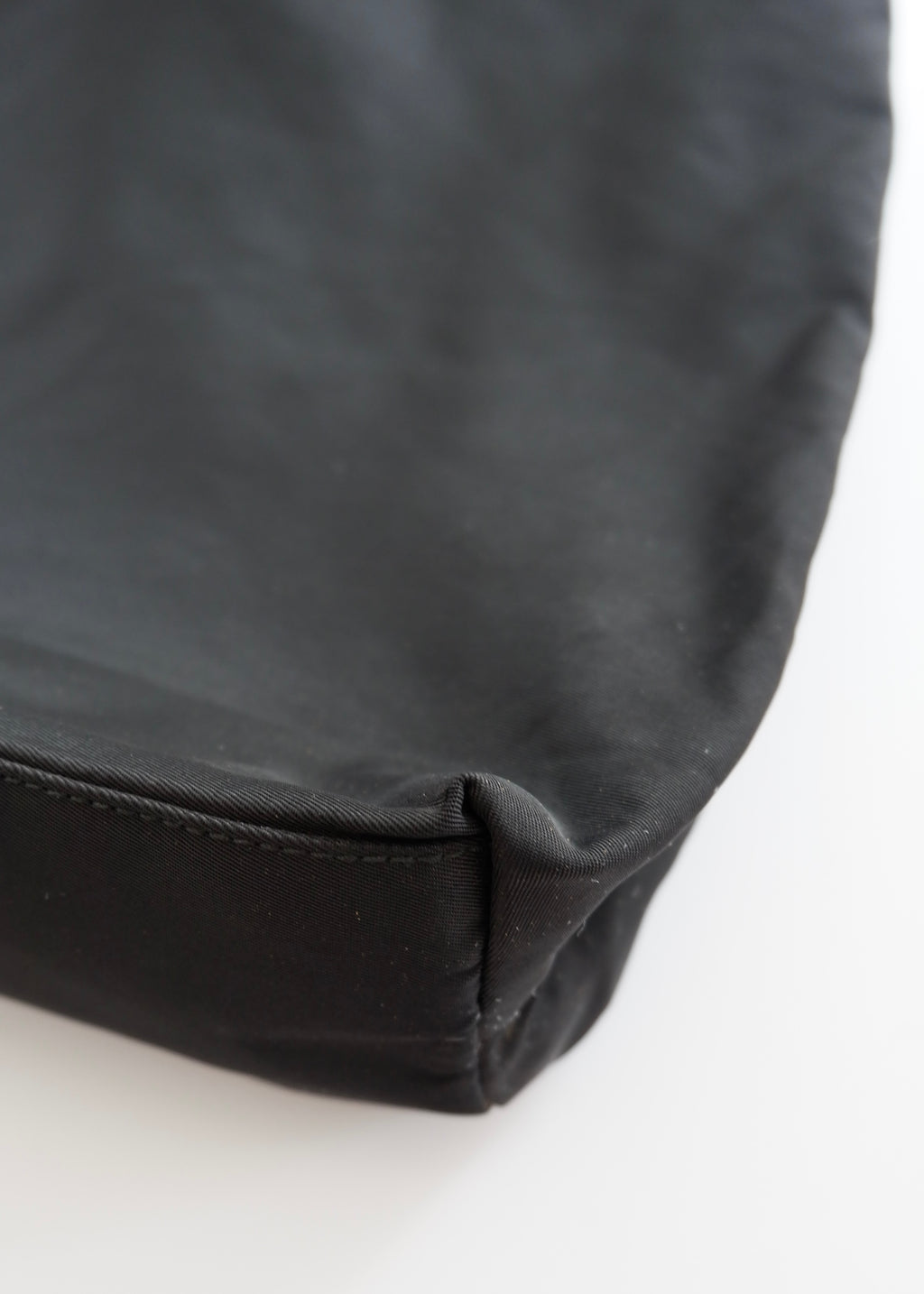 Authentic Preowned Prada Black Nylon Shoulder Tote GHW