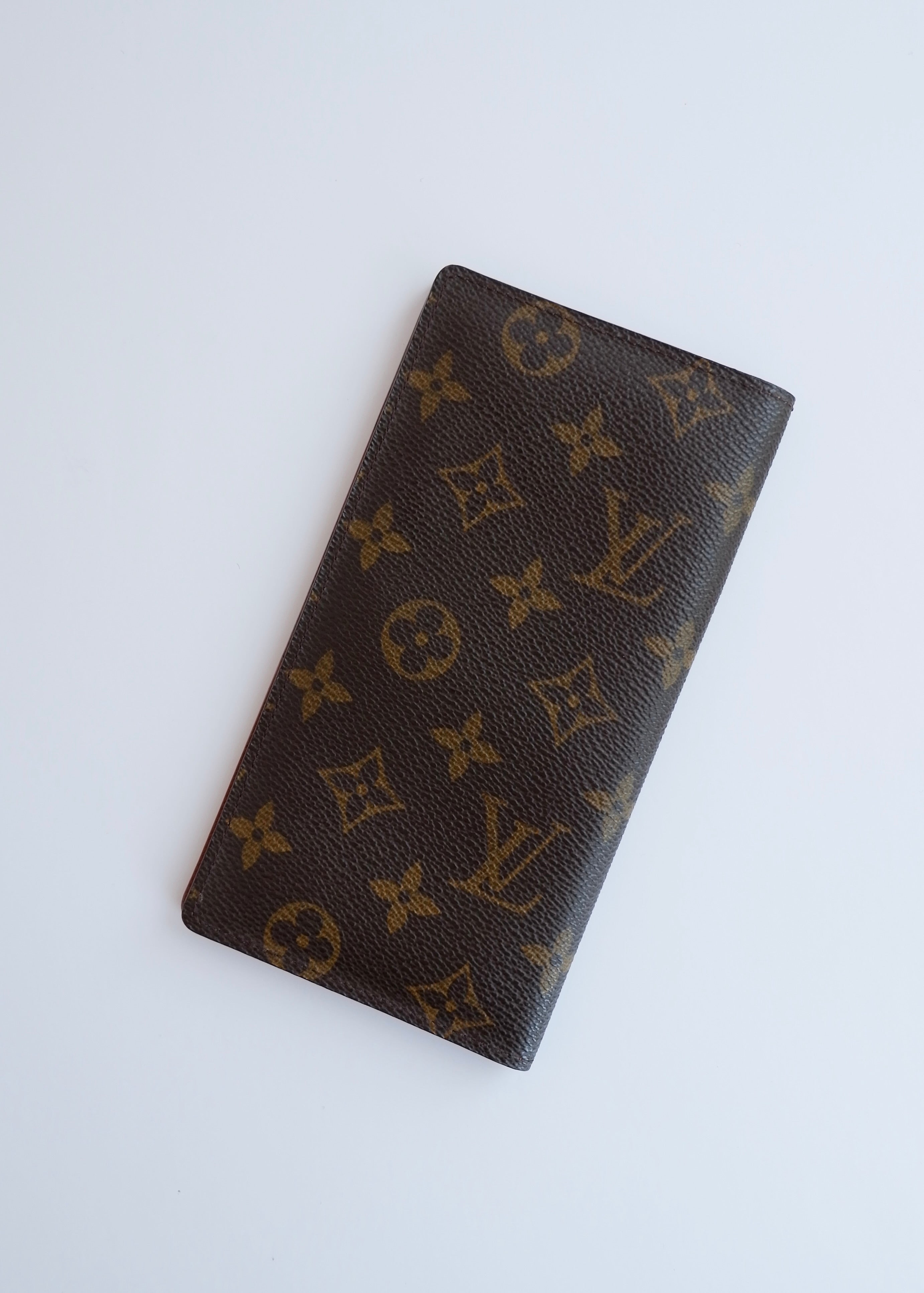 Authentic Preowned Louis Vuitton Monogra Cheque Book/ Card Holder