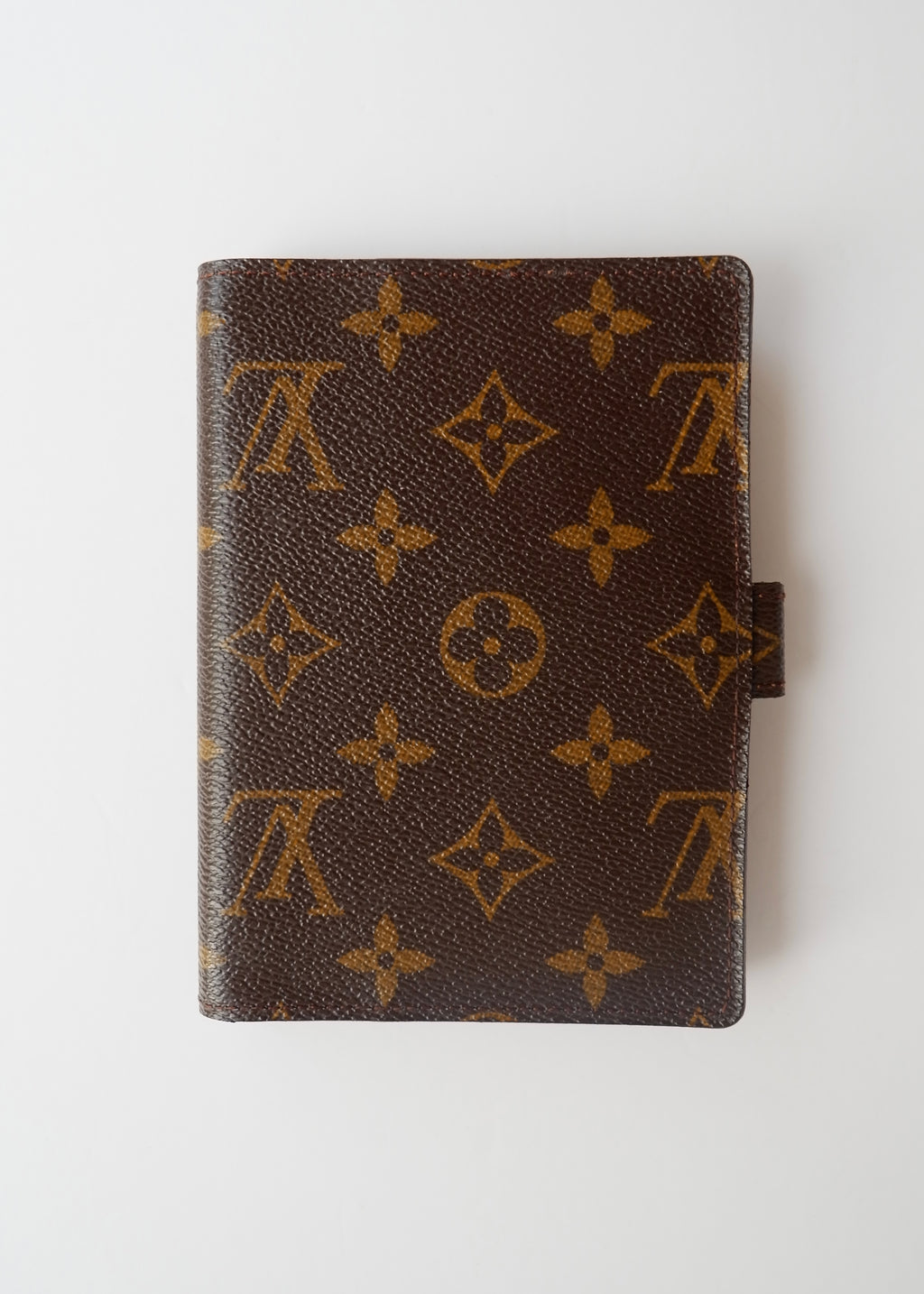 Preowned Louis Vuitton Brown Monogram Coated Canvas Agenda PM