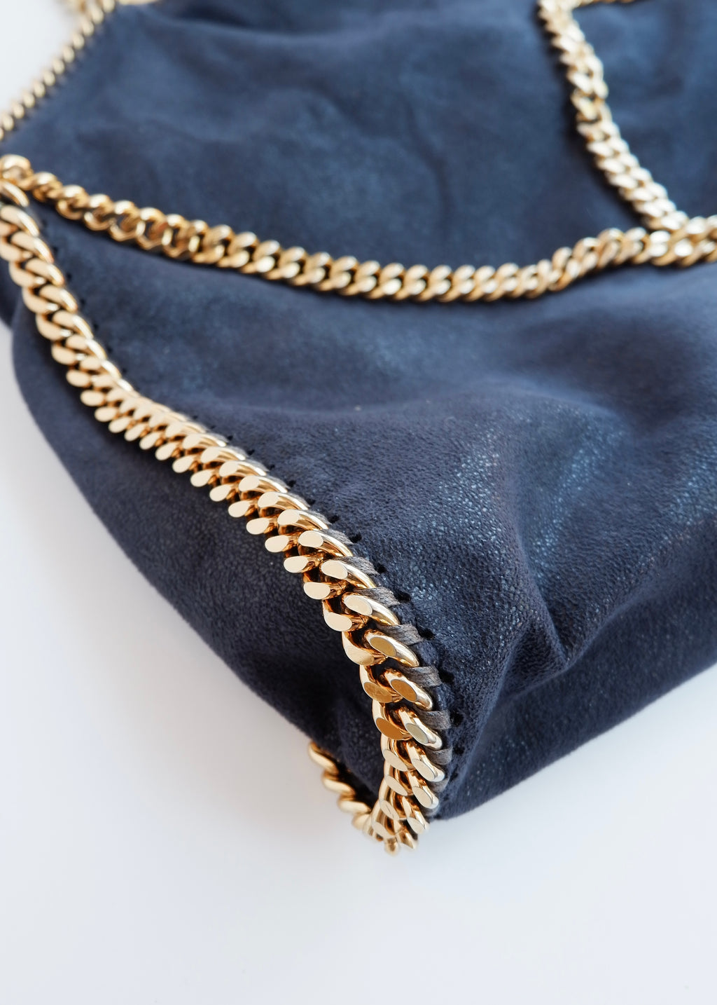 Authentic Preowned Stella McCartney Navy Fallabela Two Way Shoulder Bag