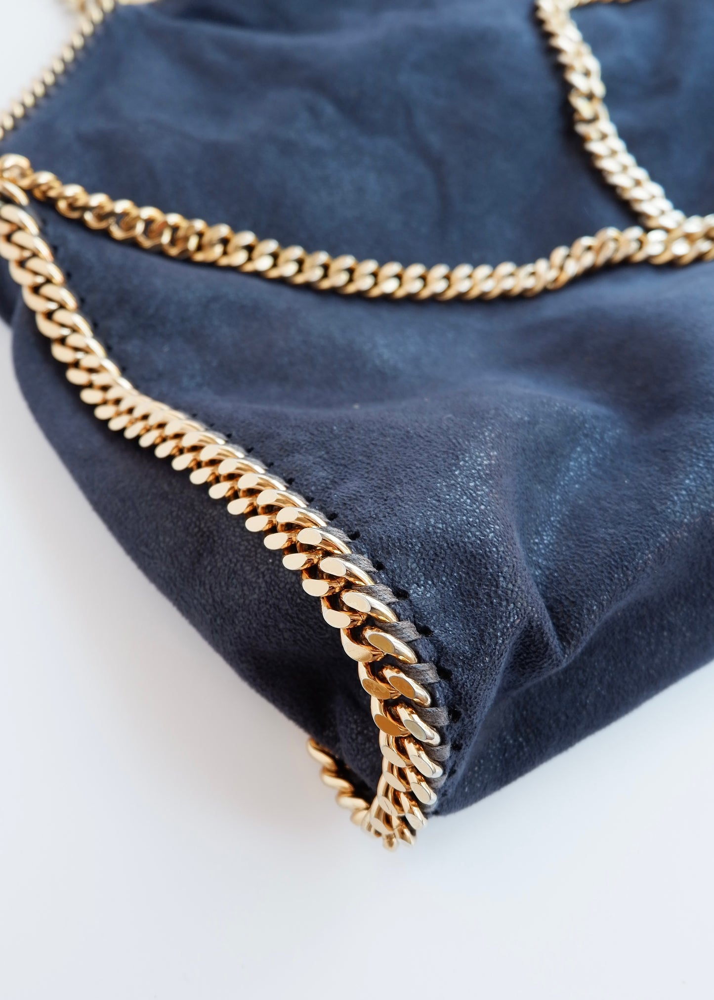 Authentic Preowned Stella McCartney Navy Fallabela Two Way Shoulder Bag