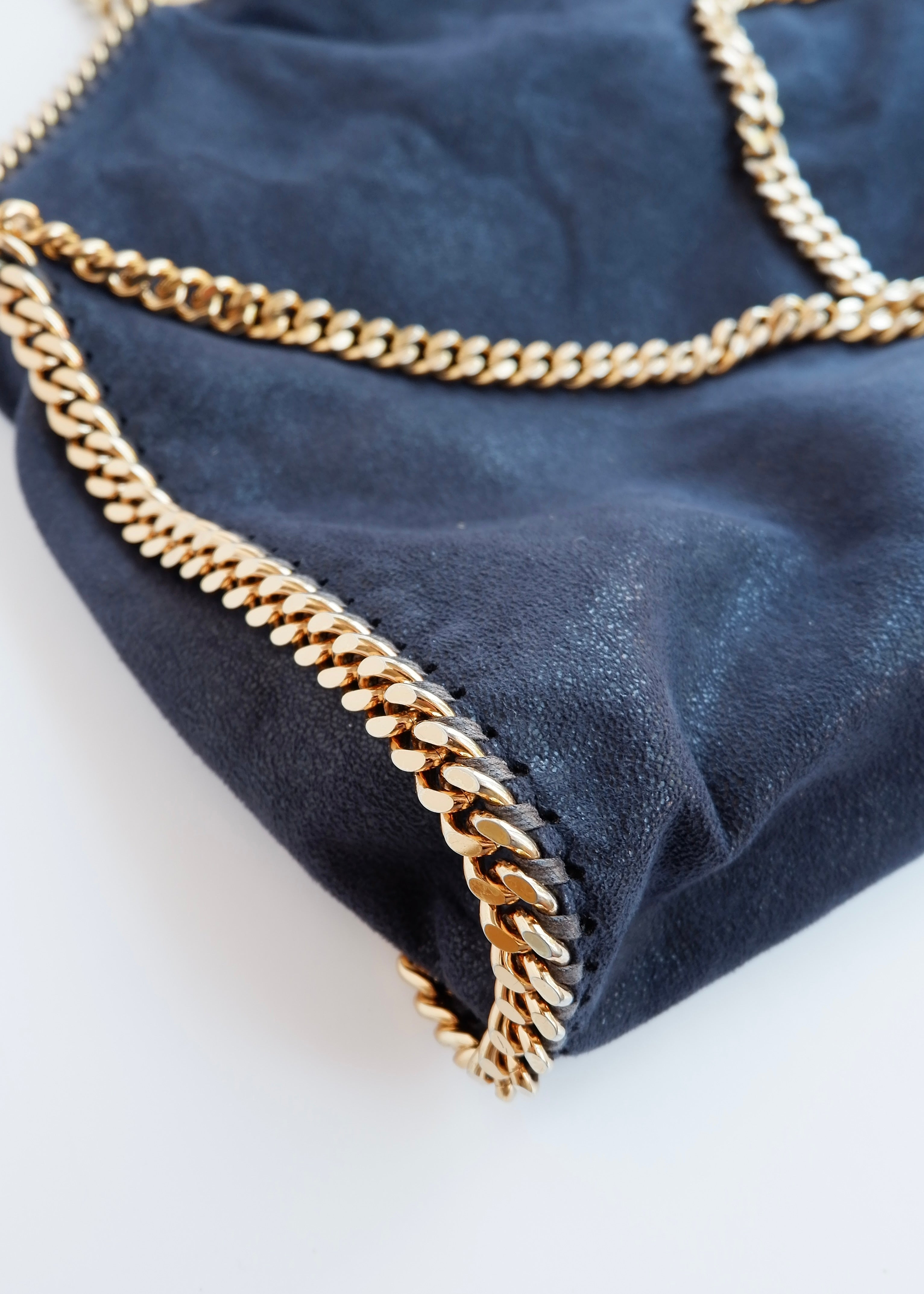 Authentic Preowned Stella McCartney Navy Fallabela Two Way Shoulder Bag