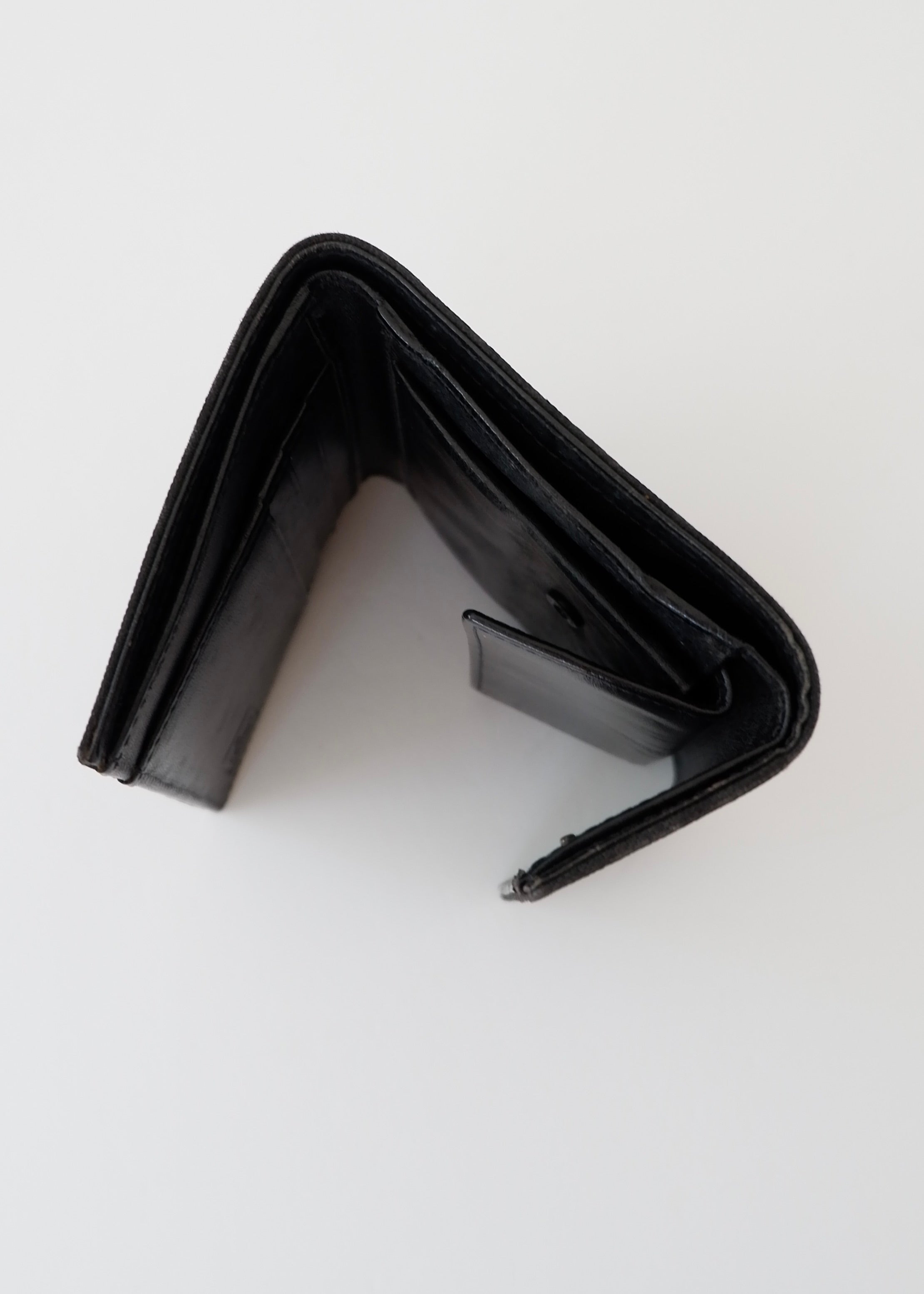 Authentic Preowned FendiBlack Zucca Canvas Bi-Fold Wallet