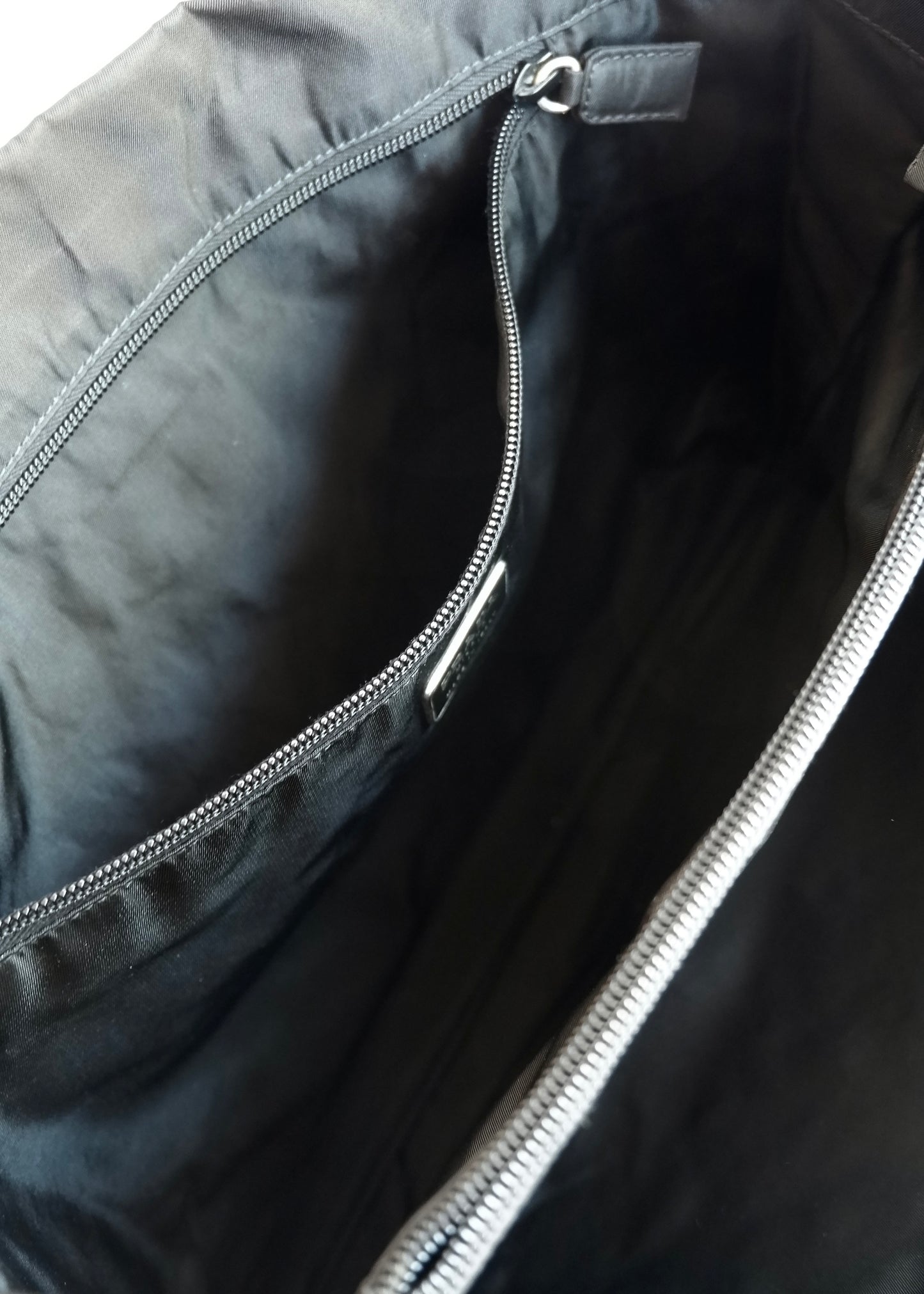 Authentic Preowned Prada Black Nylon Thin Strap Tote Bag