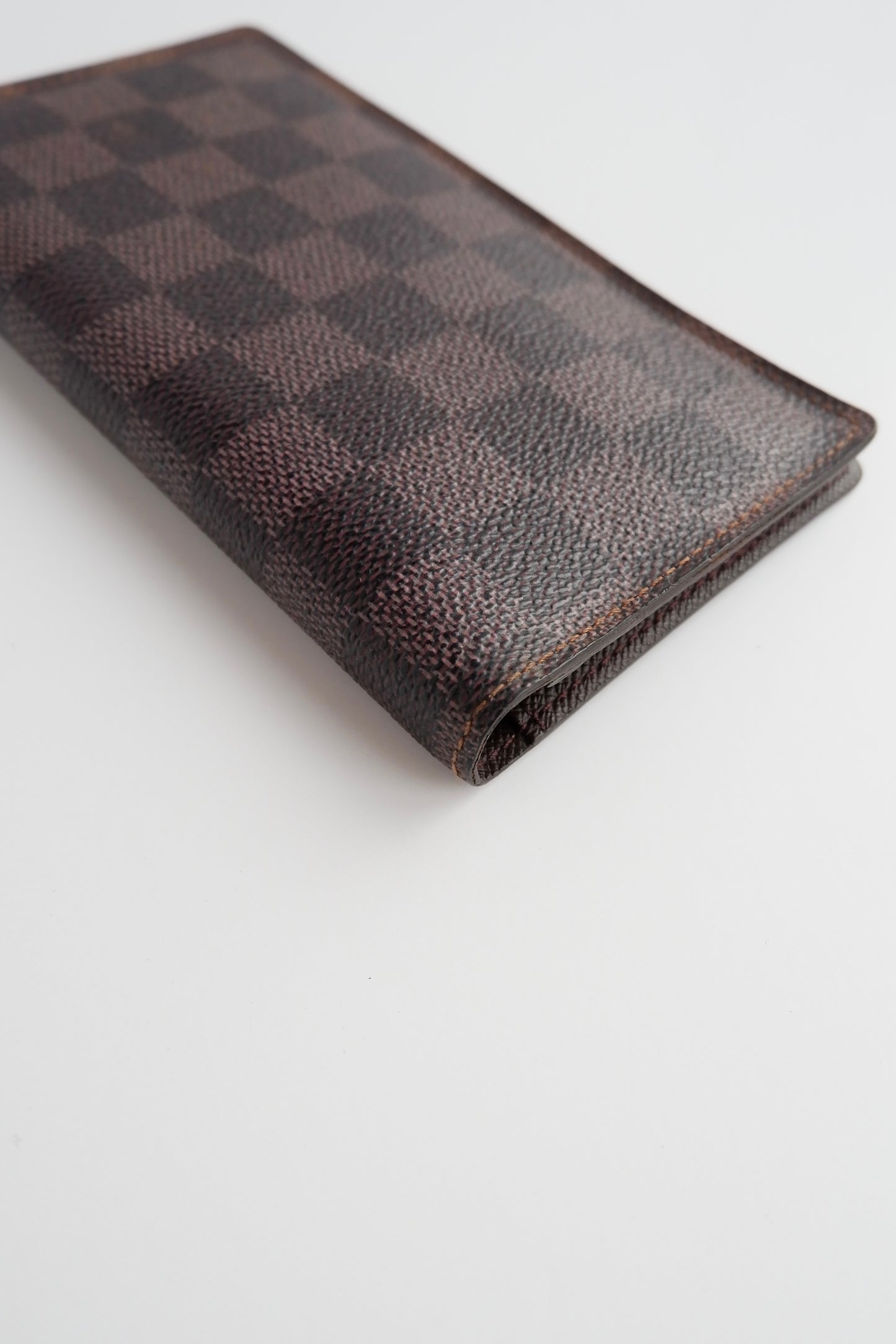 Authentic Preowned Louis Vuitton Damier Ebene Bi-Fold Long Wallet
