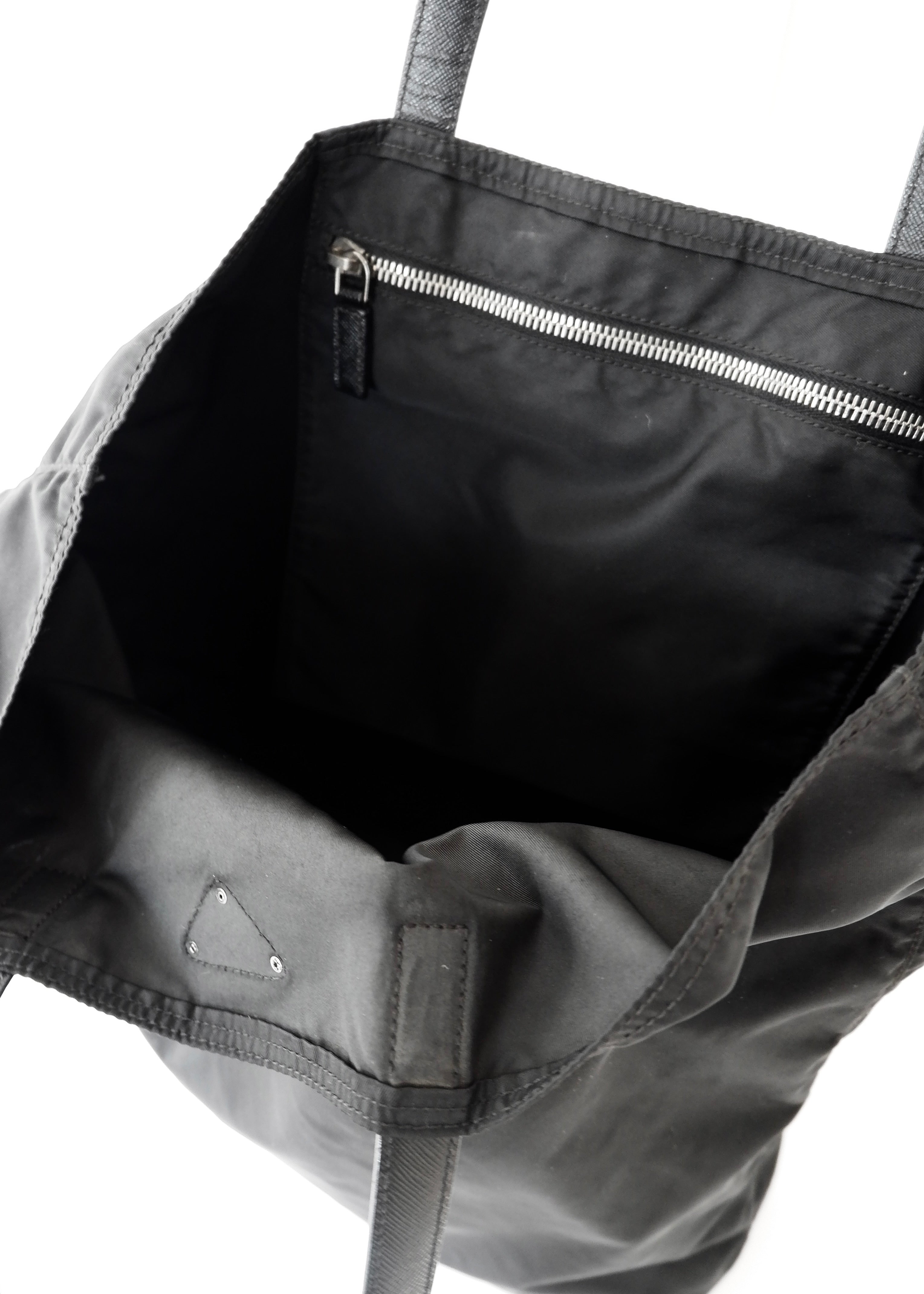 Authentic Preowned Prada Black Nylon Tote Bag