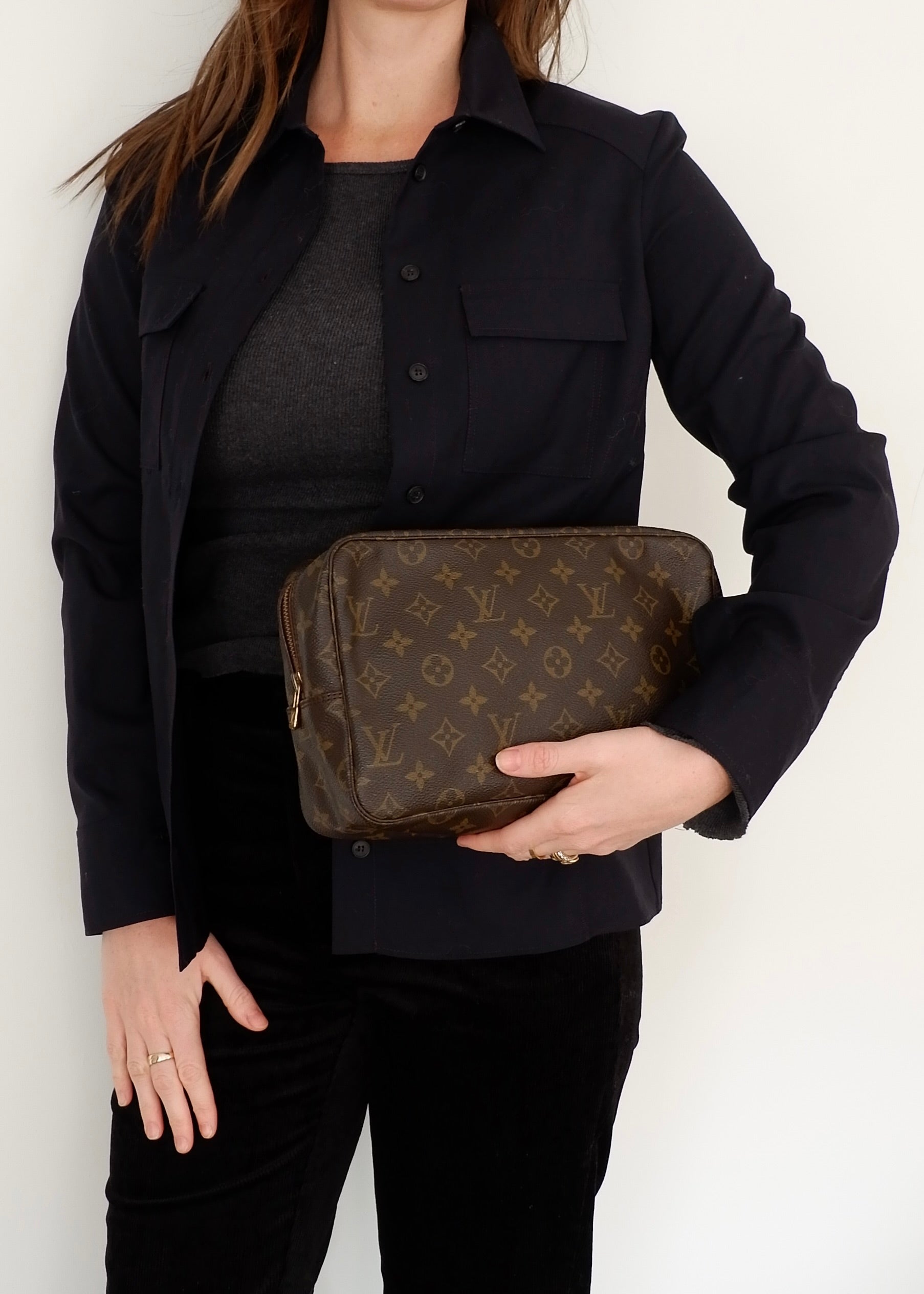 Authentic Preowned Vintage Louis Vuitton Monogram Toiletry Pouch