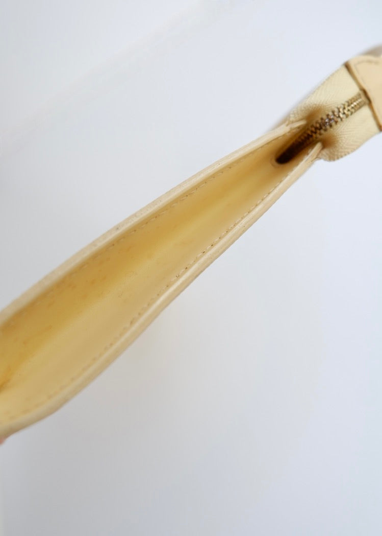 Authentic Preowned Louis Vuitton Beige Epi Leather Pochette Shoulder Bag