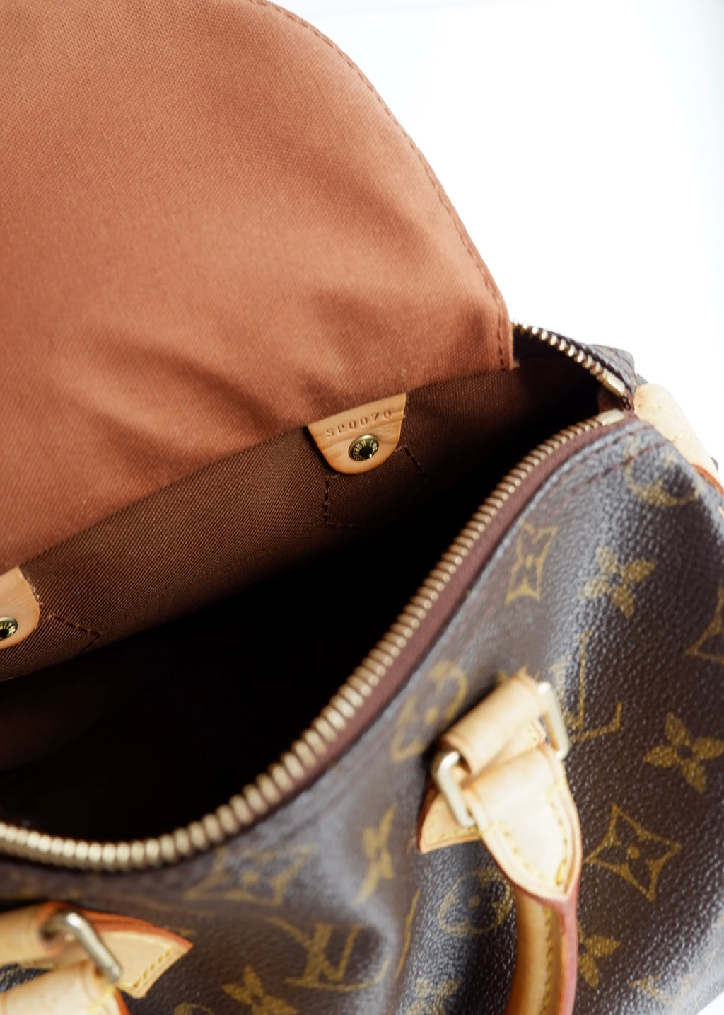 Authentique Louis Vuitton Monogram Speedy 25 d'occasion
