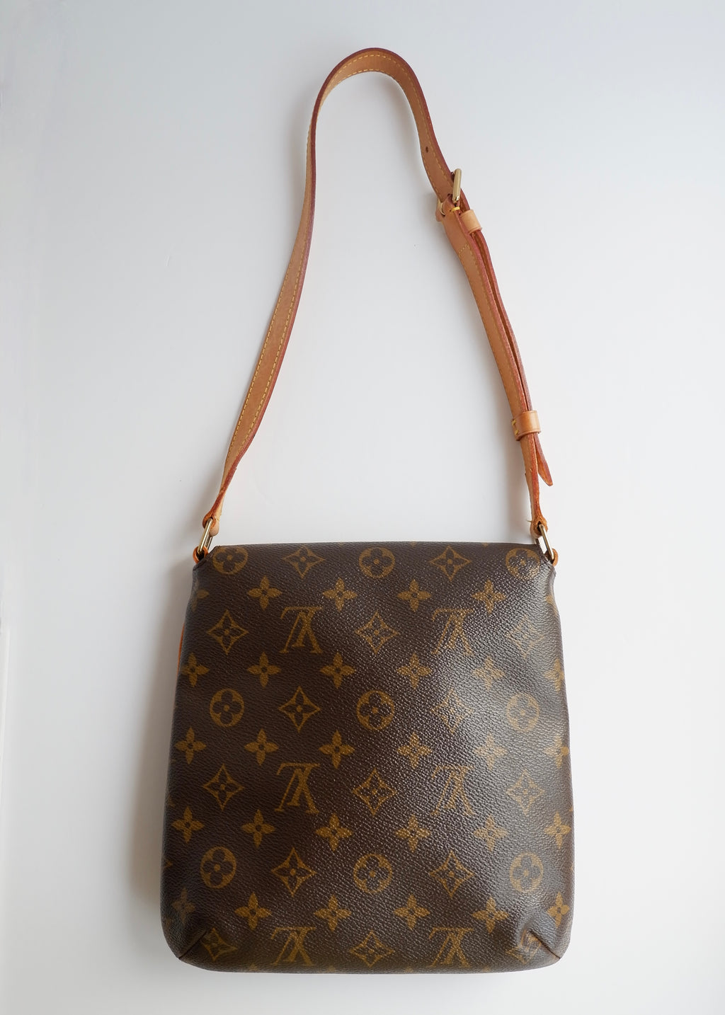 Preowned Louis Vuitton Brown Monogram Musette Tango Salsa Shoulder Bag