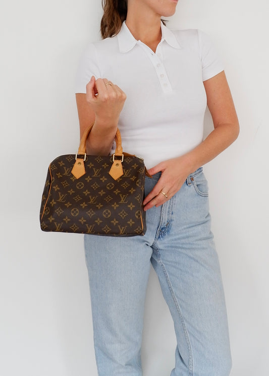 Authentic Preowned Louis Vuitton Monogram Speedy 25