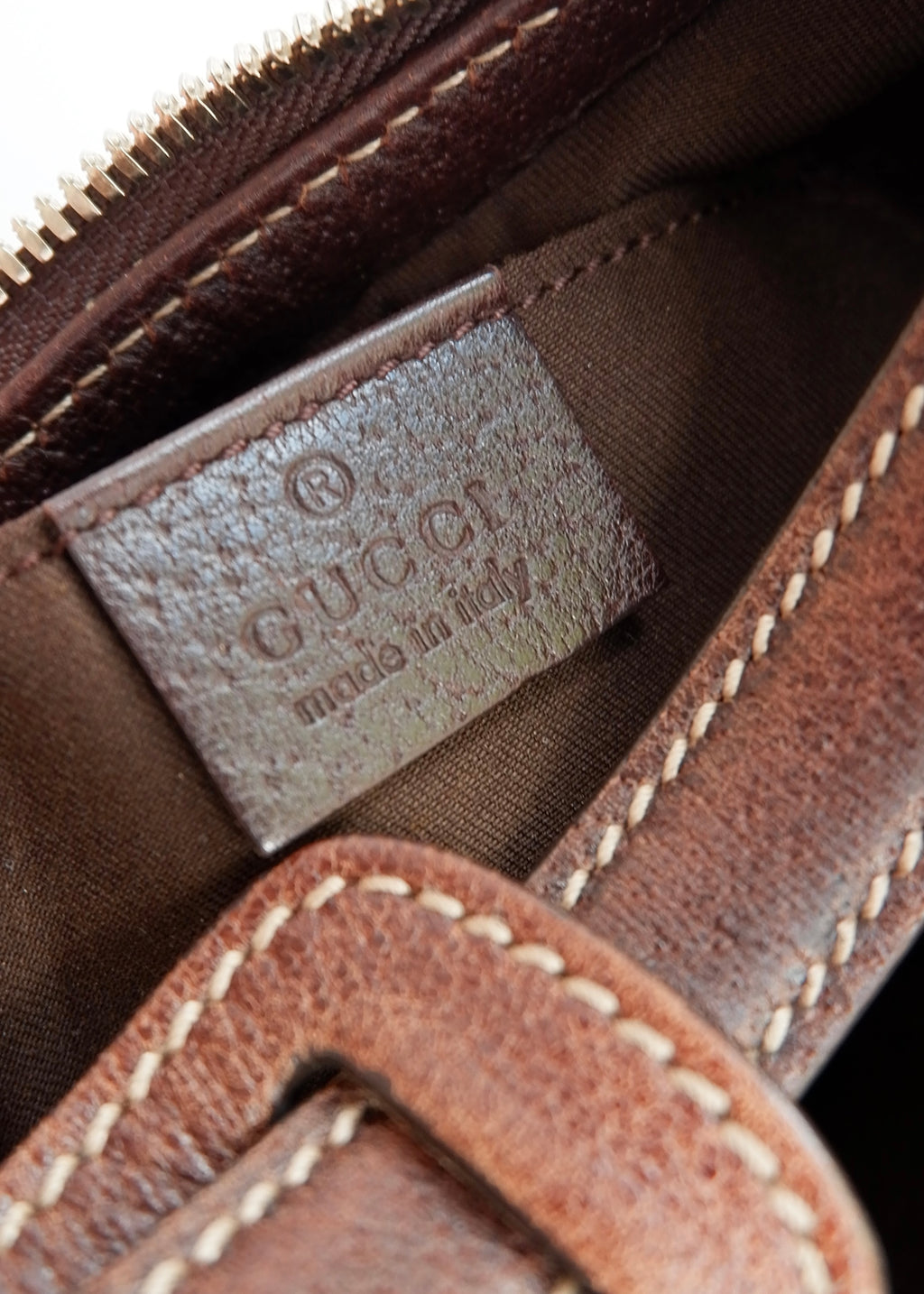 Preowned Gucci Brown GG Canvas Princy Shoulder Bag