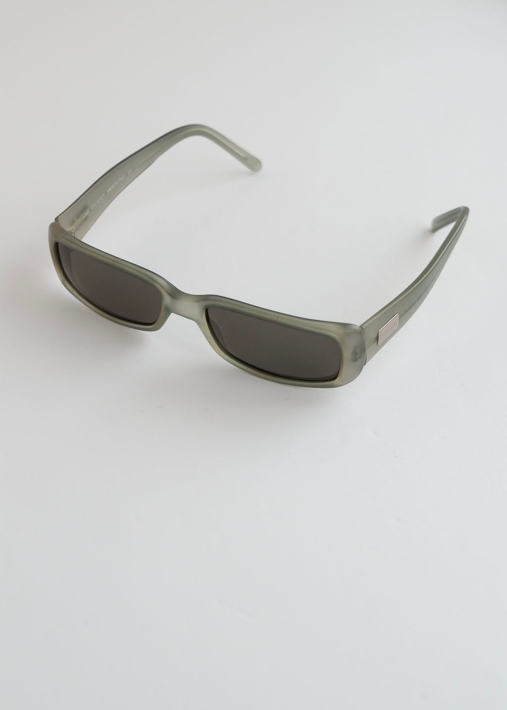 Authentic Preowned Gucci Grey Acetate Square Frame Sunglasses
