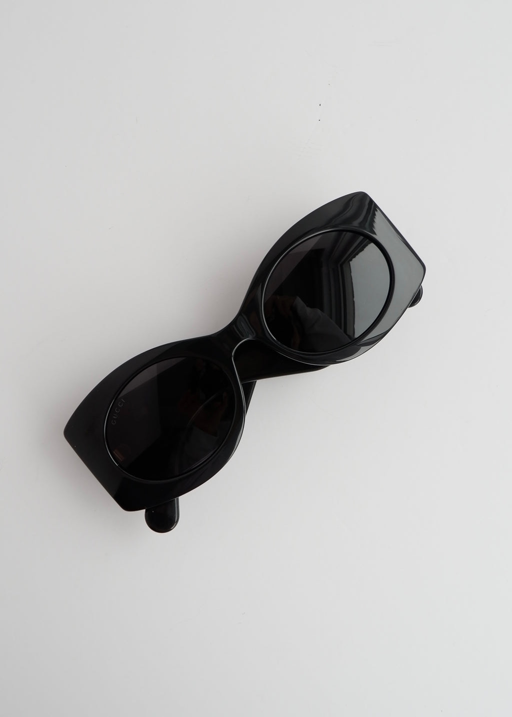 Authentic Preowned Gucci Black GG Marmont Square Frame Sunglasses