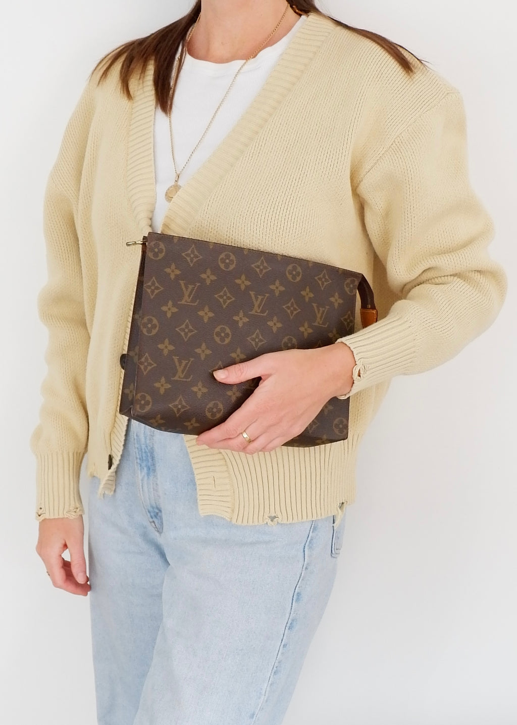 Authentic Preowned Vintage Louis Vuitton Monogram Toiletry 26 Pouch