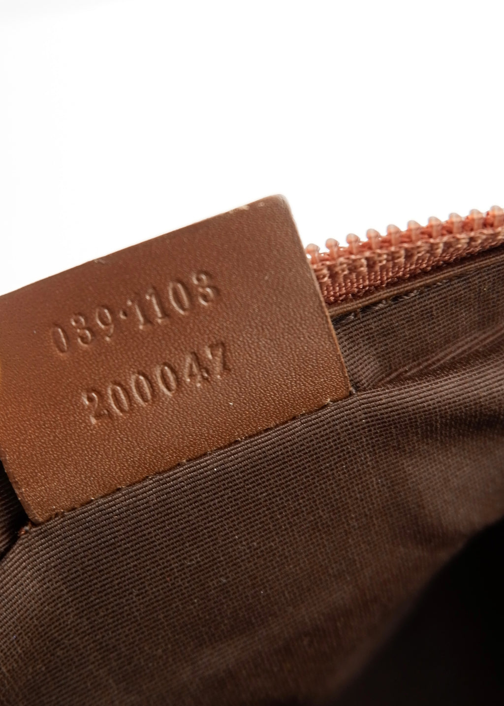 Authentic Preowned Gucci Brown GG Canvas Boat Pochette