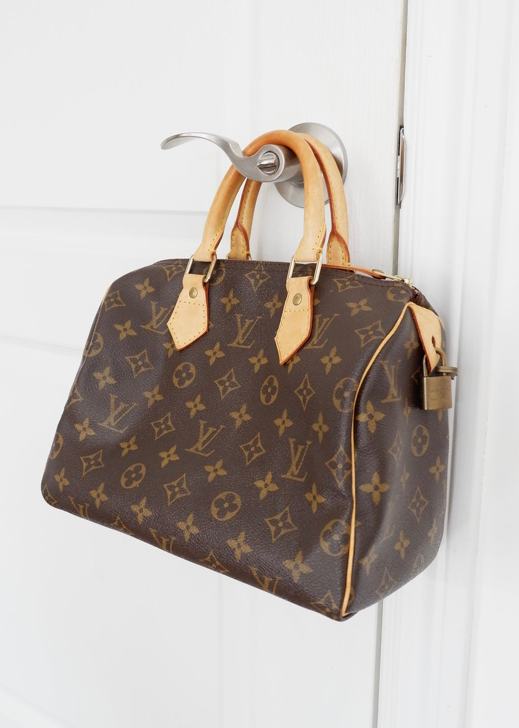 Authentique Louis Vuitton Monogram Speedy 25 d'occasion