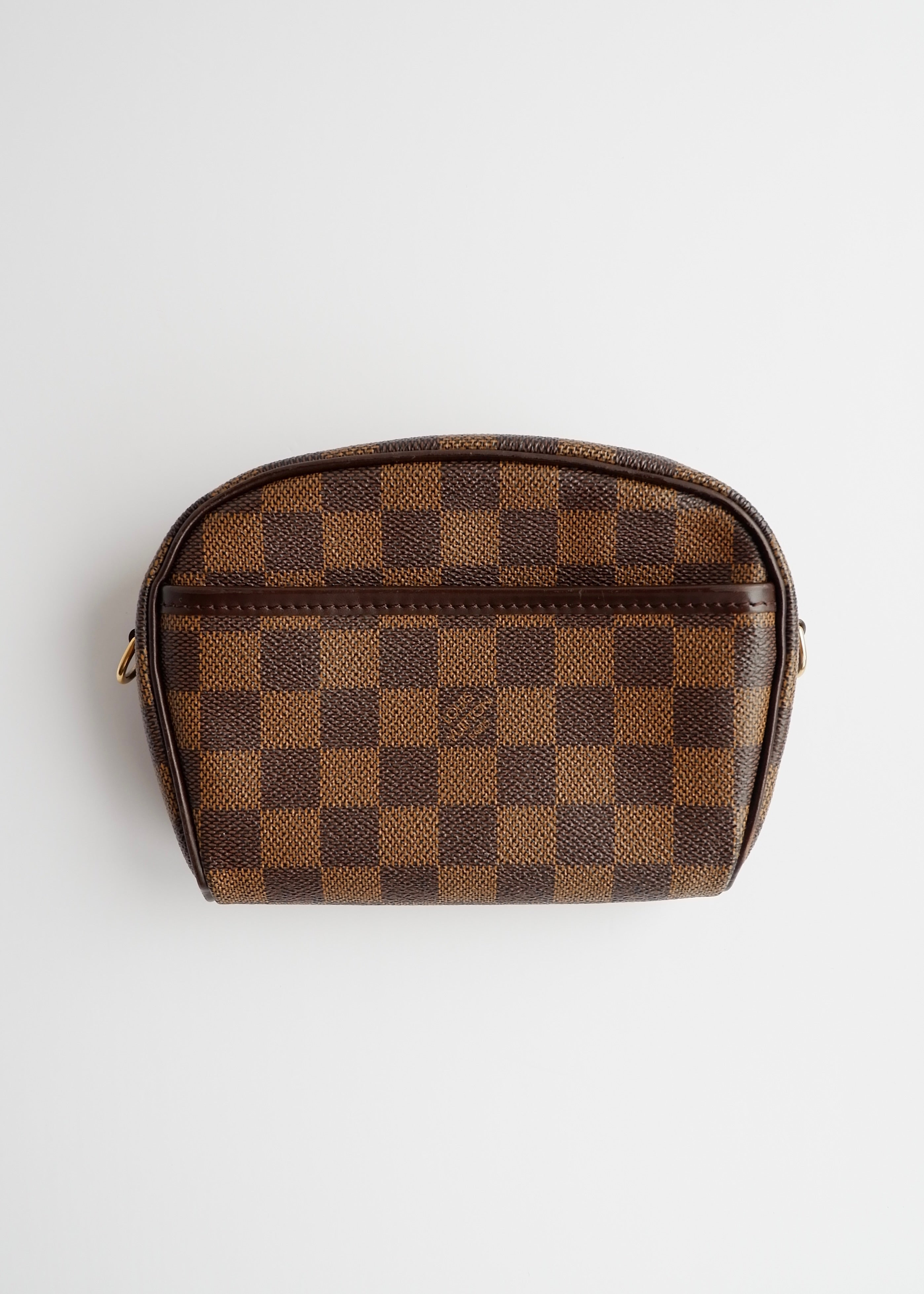 Authentic Preowned Louis Vuitton Damier Ebene Ipanema PM Crossbody Bag