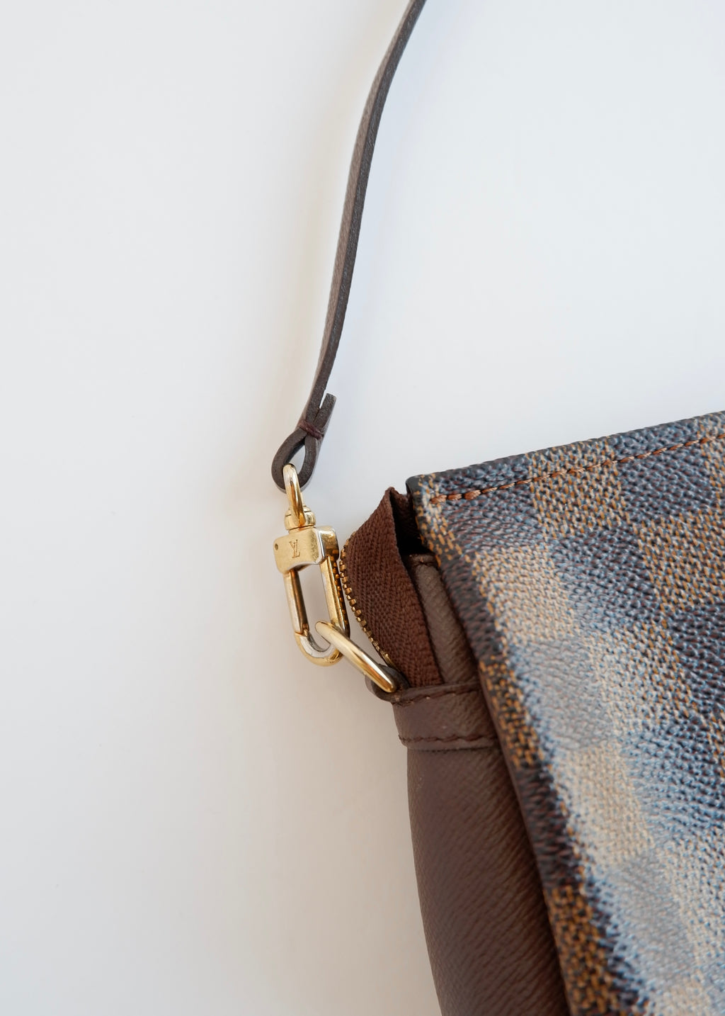 Authentic Preowned Louis Vuitton Damier Ebene Trousse Shoulder Bag
