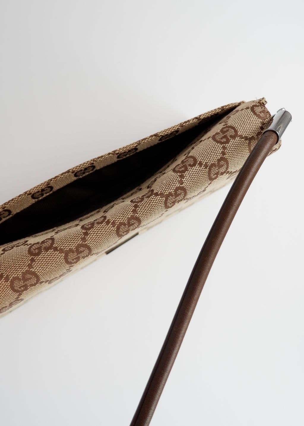 Authentic Preowned Gucci Brown GG Canvas Shoulder Bag