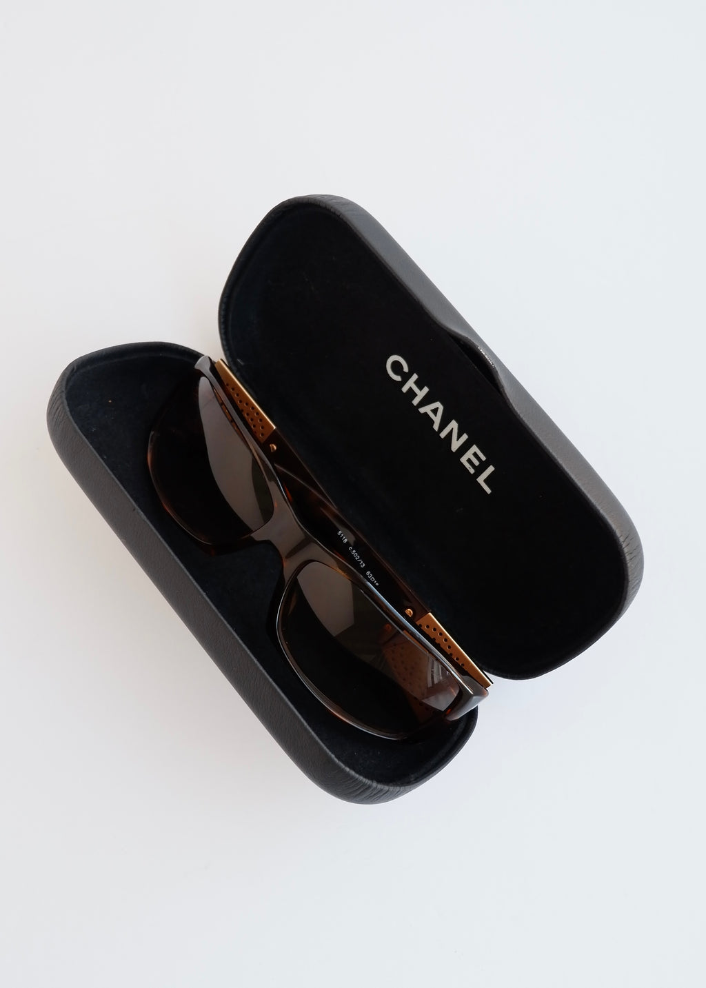 Authentic Preowned Vintage Chanel Brown Square Frame Sunglasses