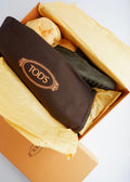 Authentic Preowned TOD's Olive Green Suede Driving Loafers - 8 (Men's)
