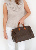 Authentique Sac Vintage d'occasion Louis Vuitton Monogram Speedy 35