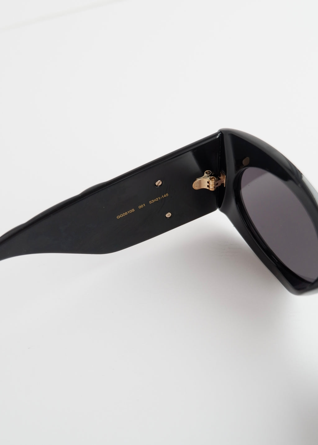 Authentic Preowned Gucci Black GG Marmont Square Frame Sunglasses