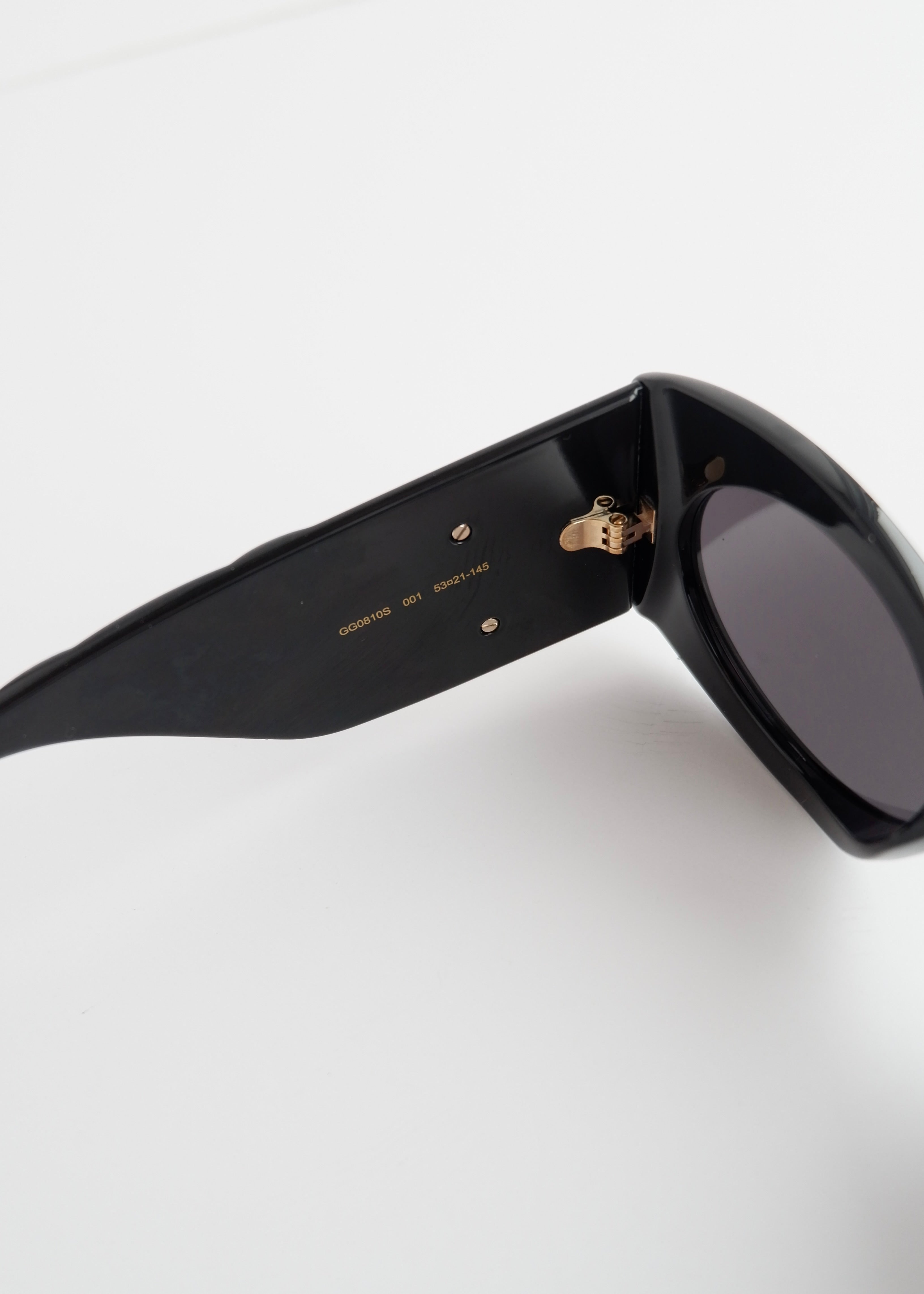 Authentic Preowned Gucci Black GG Marmont Square Frame Sunglasses