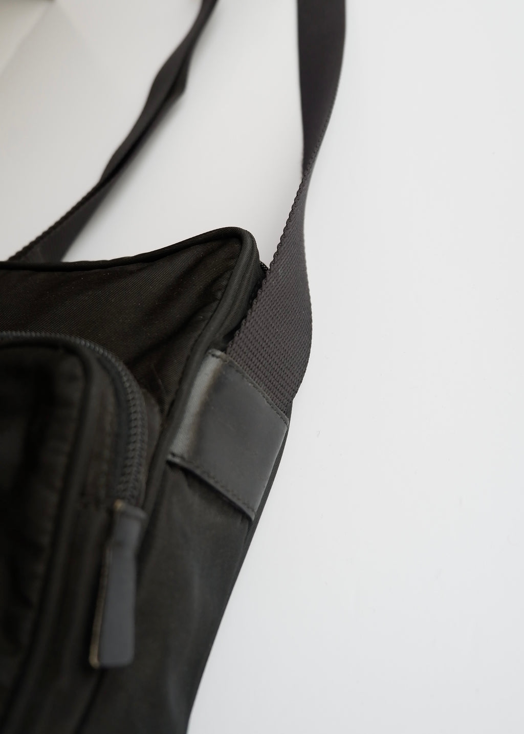 Authentic Preowned Prada Black Nylon Crossbody Bag
