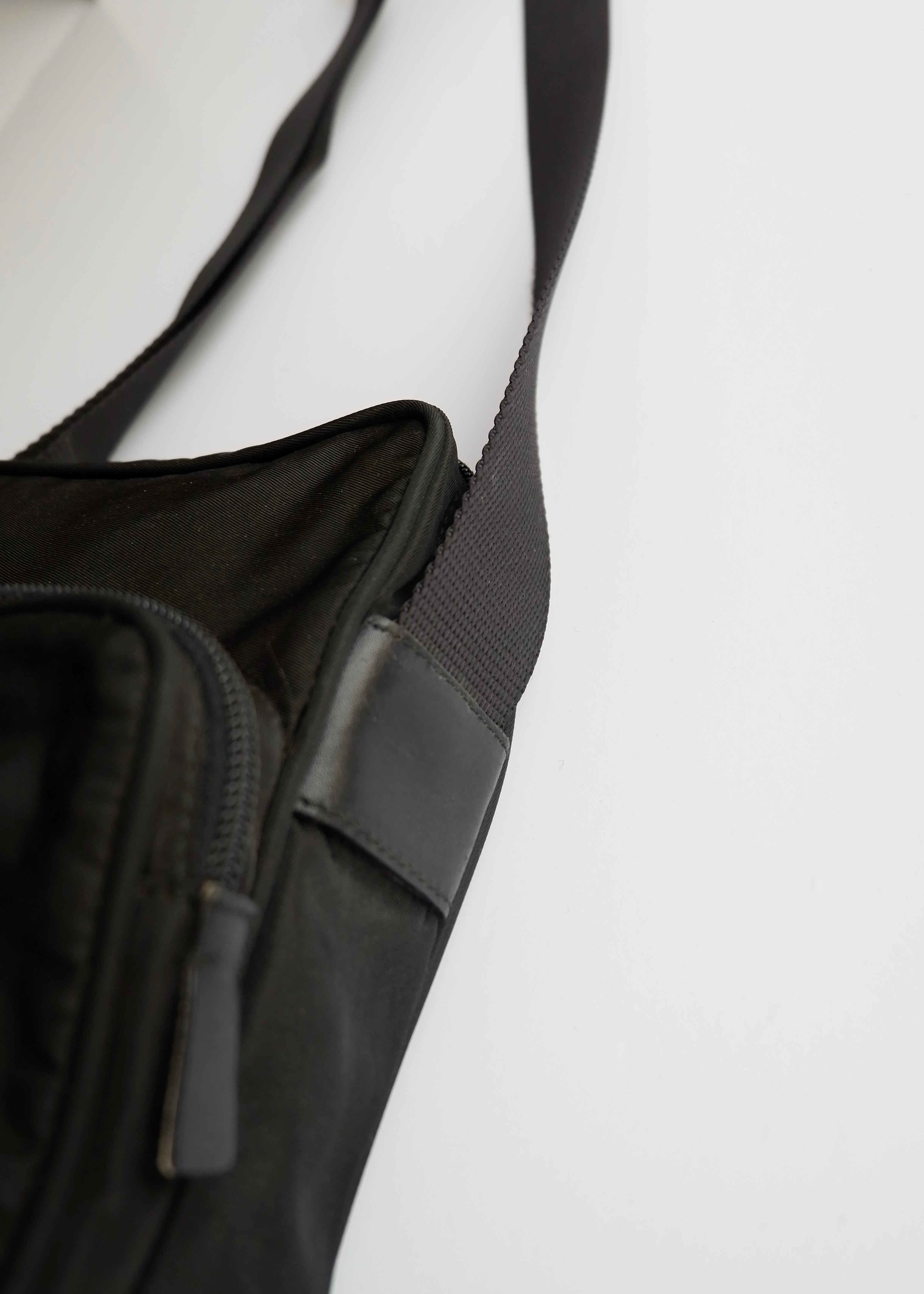 Authentic Preowned Prada Black Nylon Crossbody Bag