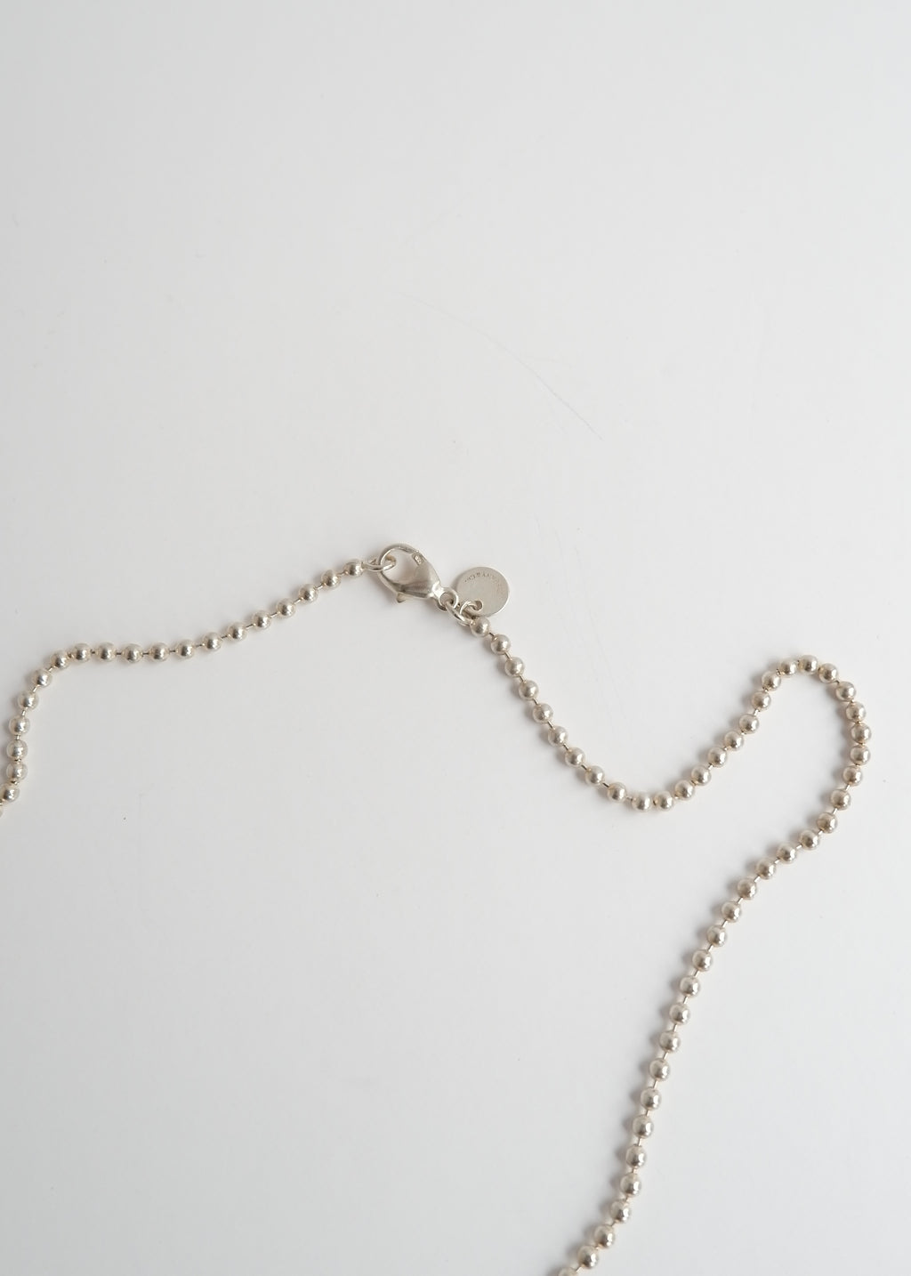 Authentic Preowned Tiffany & Co Silver Return to Tiffany Heart Pendant Necklace