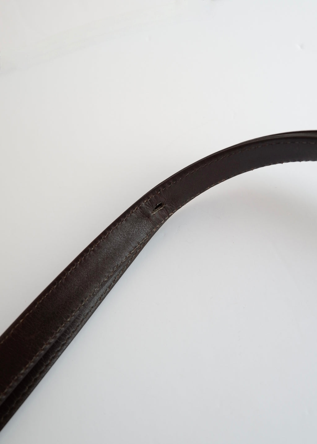 Preowned Vintage Dior Brown Trotter Shoulder Bag
