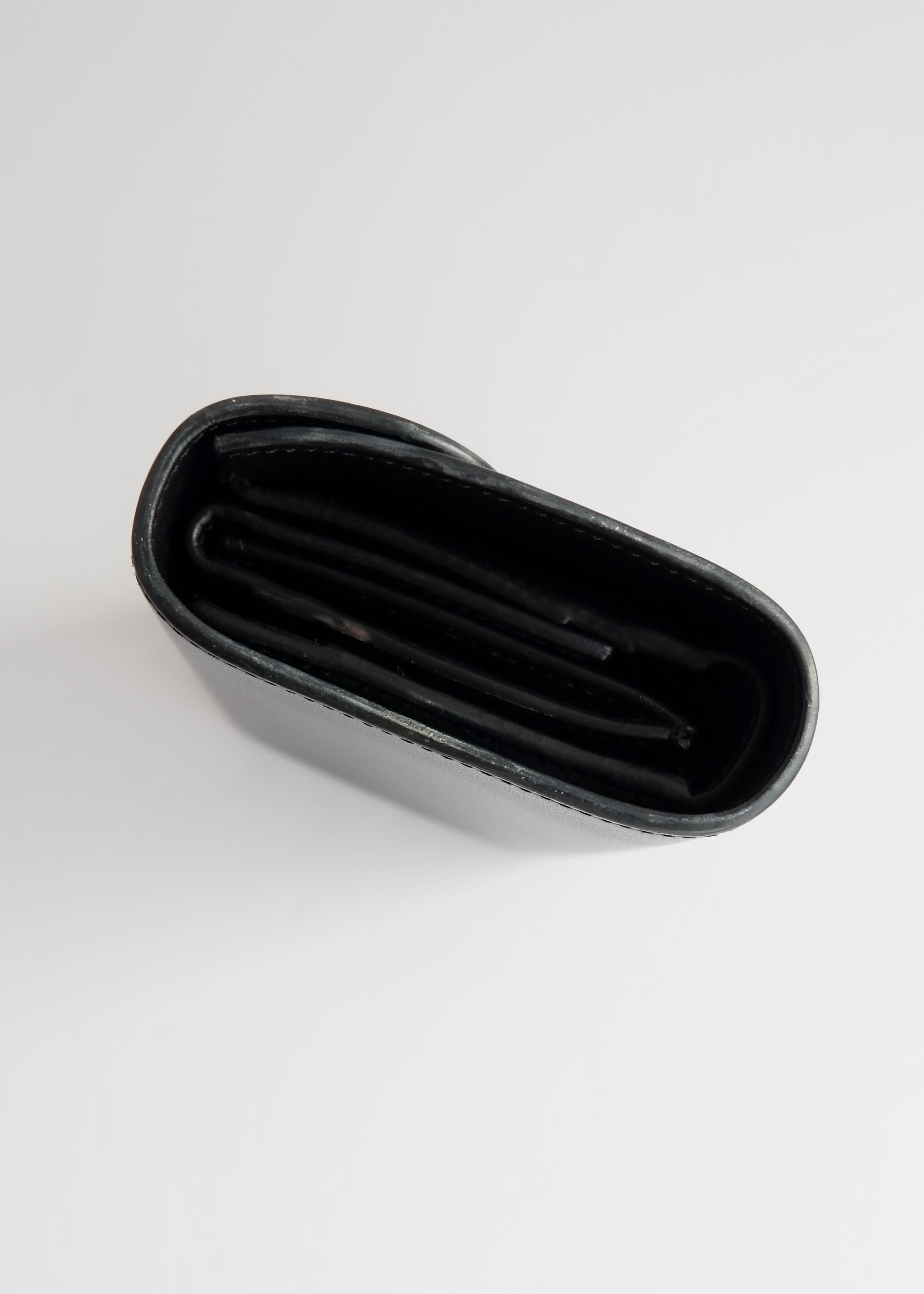 Portefeuille Celine Triomphe noir authentique d'occasion