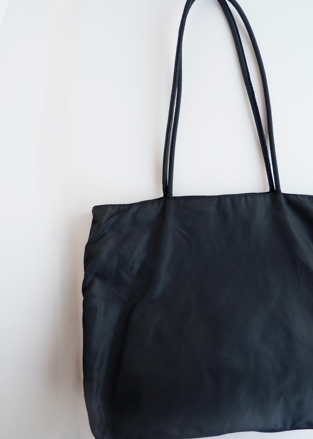 Authentic Preowned Prada Navy Nylon Long Strap Tote Bag