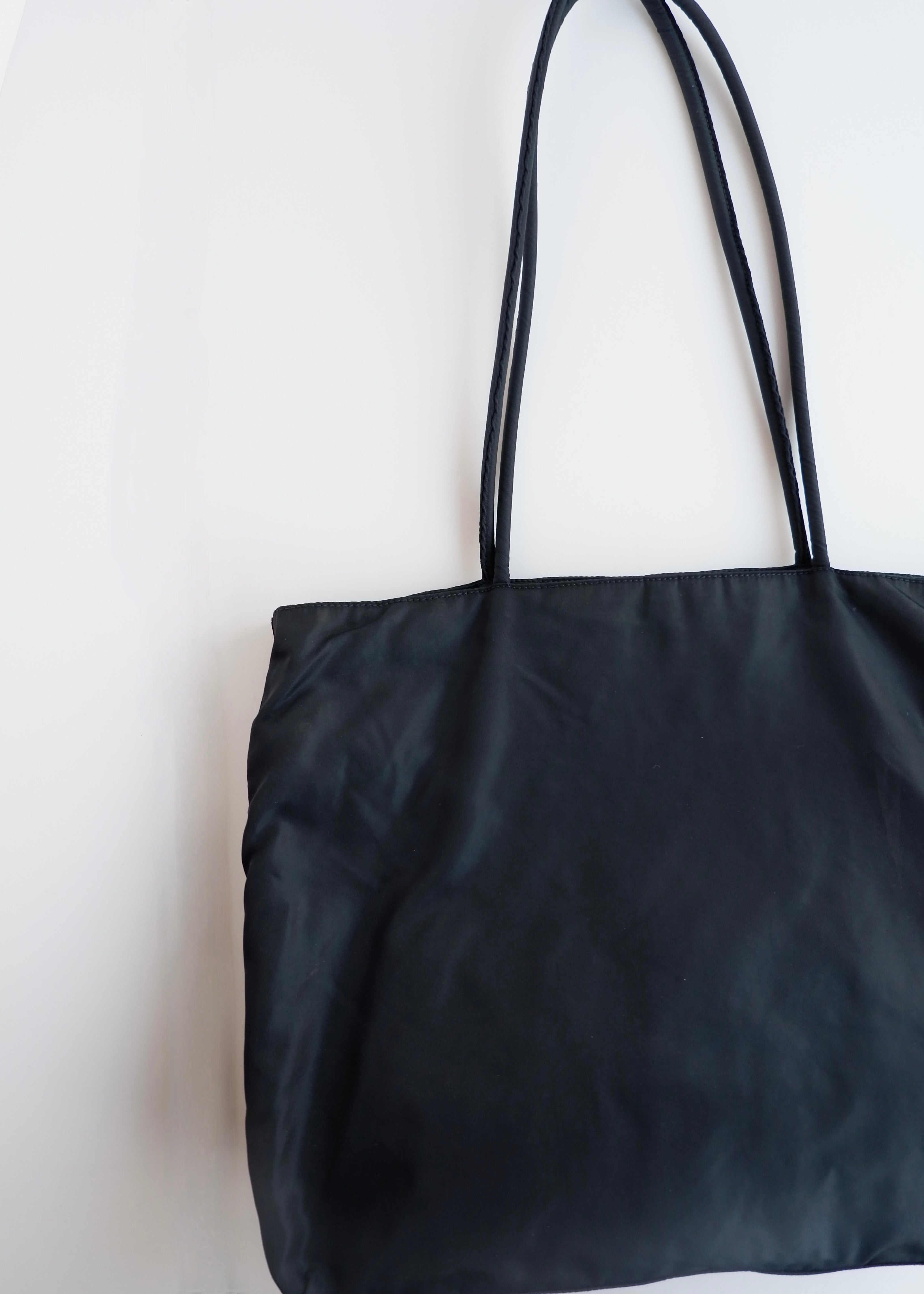 Authentic Preowned Prada Navy Nylon Long Strap Tote Bag