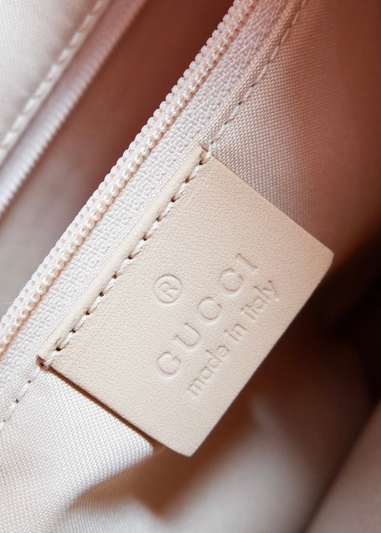 Preowned Vintage Gucci Pink GG Canvas Mini Backpack