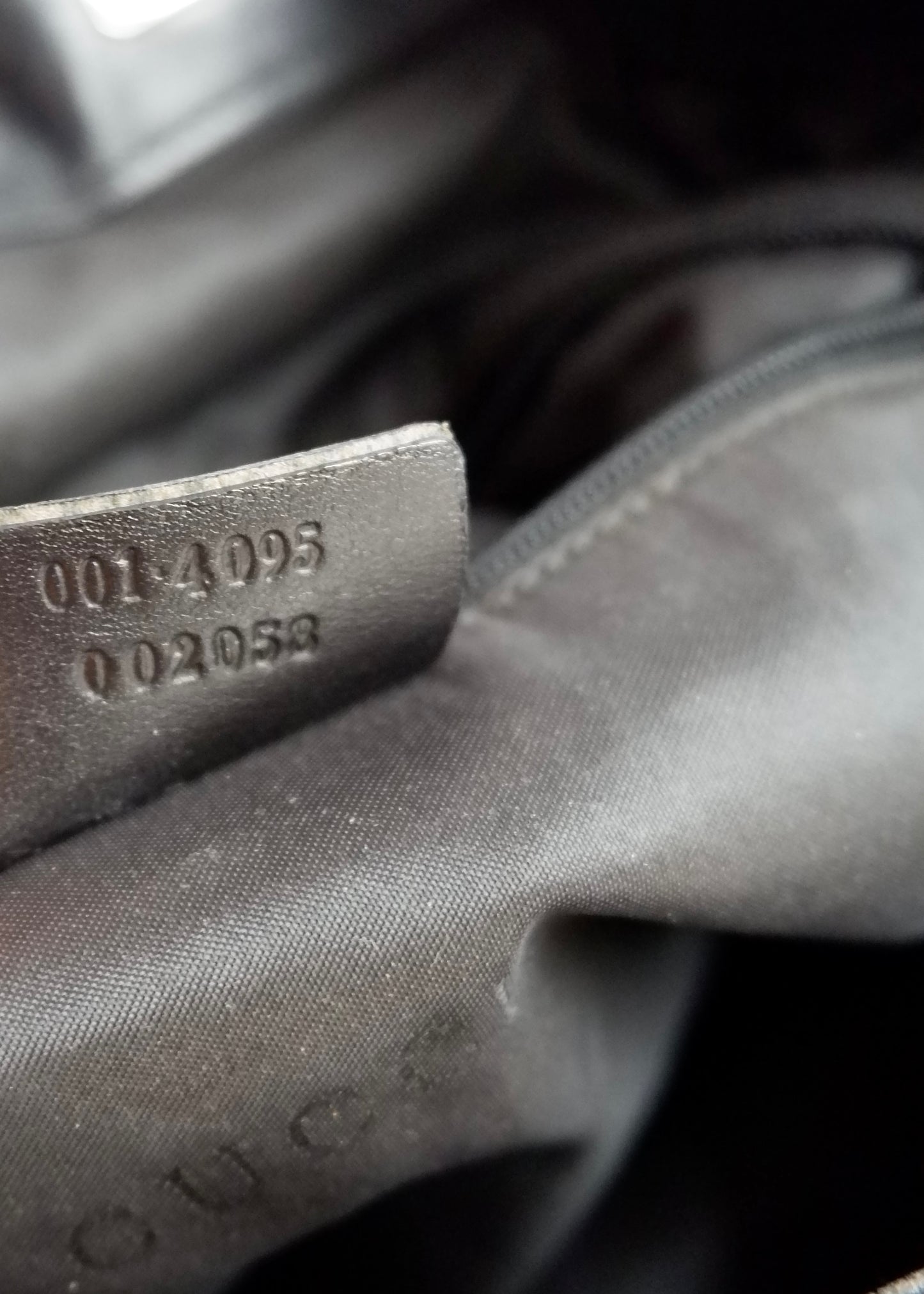 Authentic Preowned Gucci Black GG Canvas Two Strap Shoulder Bag