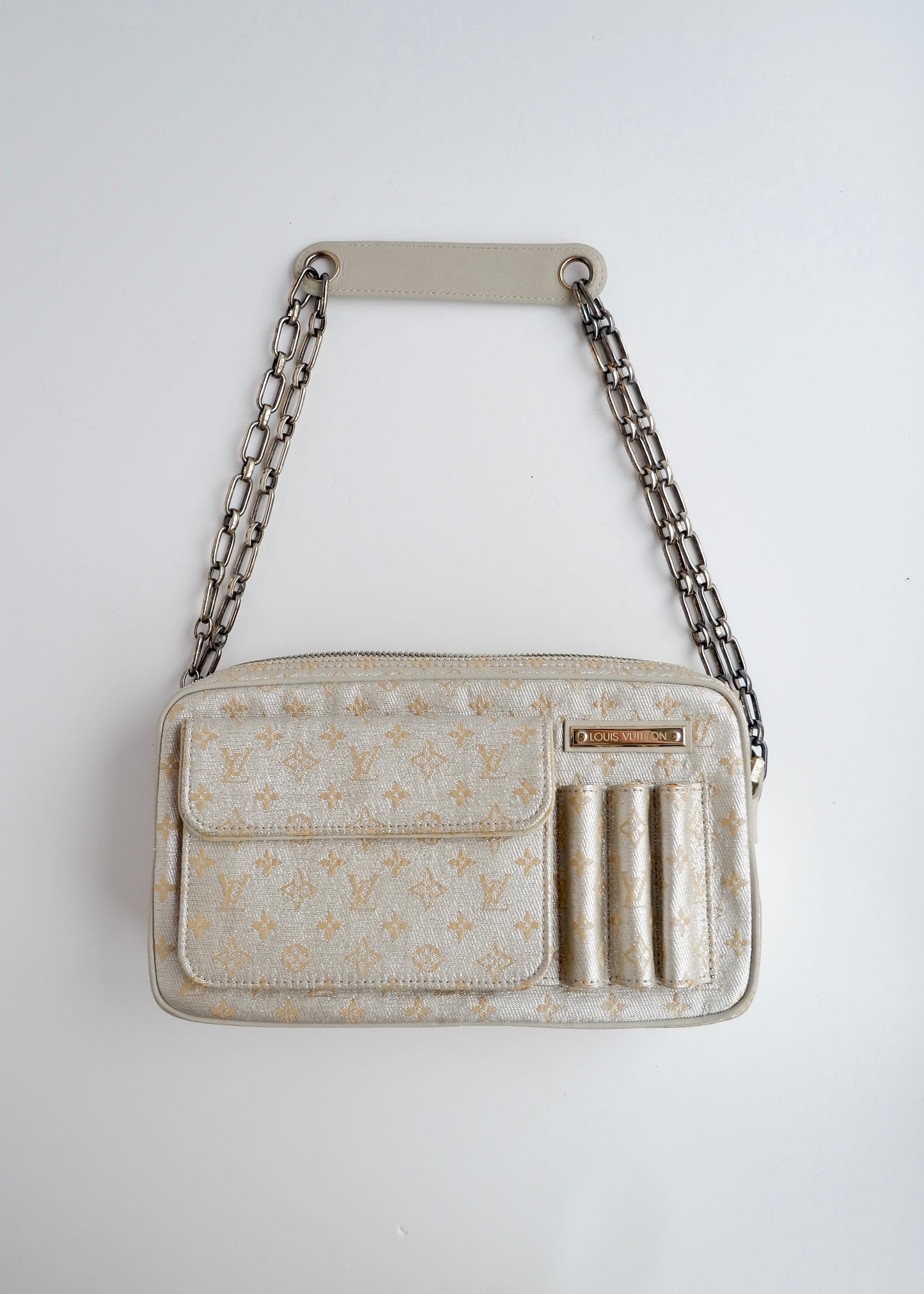 Authentic Preowned Louis Vuitton Mini Lin Shine Mckenna Shoulder Bag