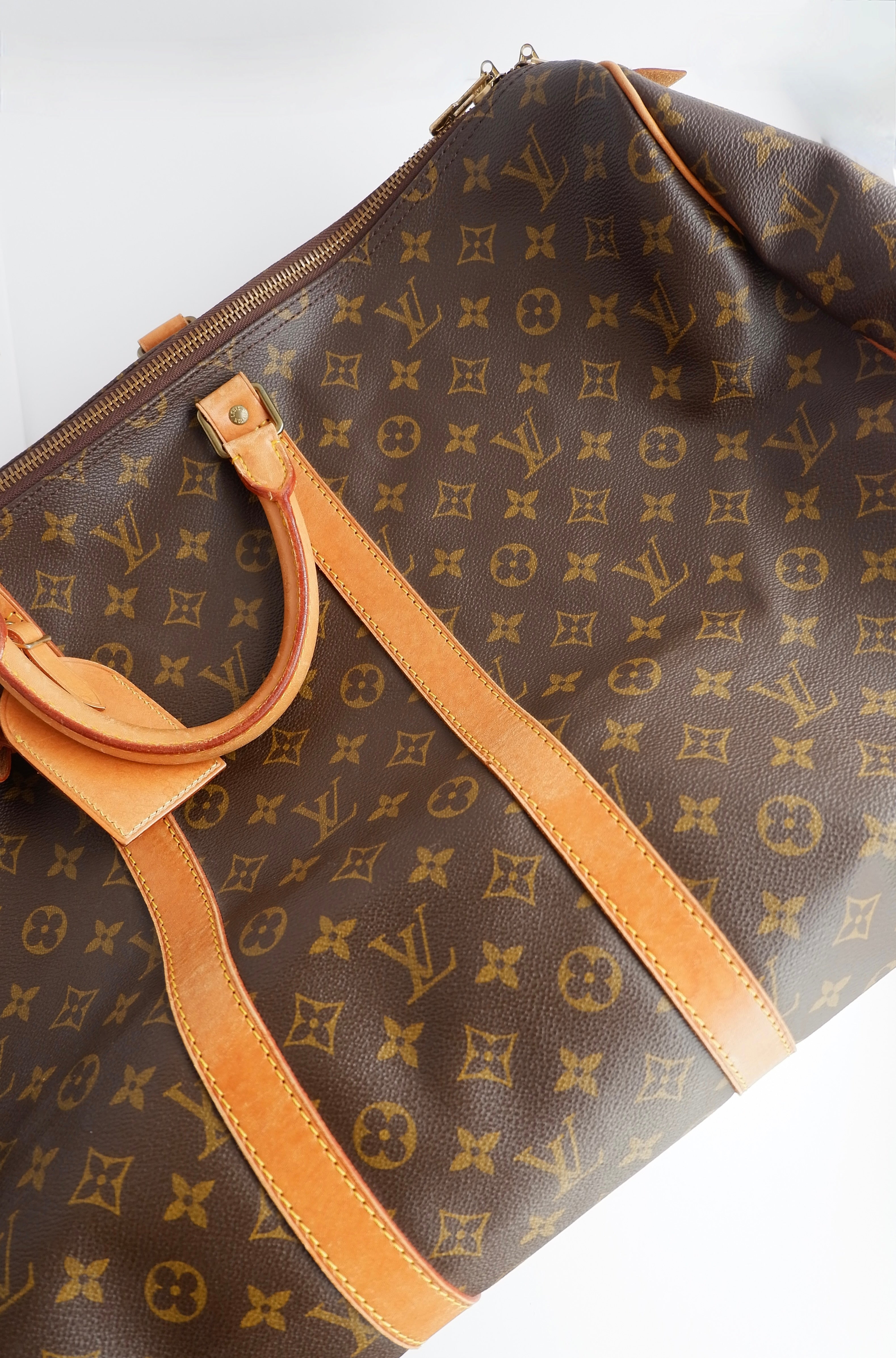 Authentique Louis Vuitton Monogram Keepall 55 d'occasion