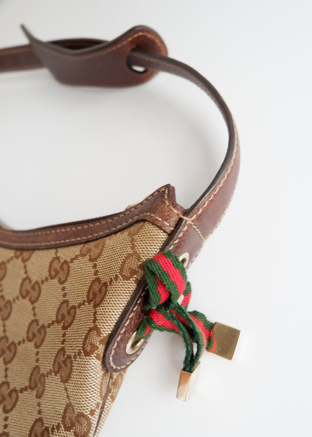 Preowned Gucci Brown GG Canvas Princy Shoulder Bag