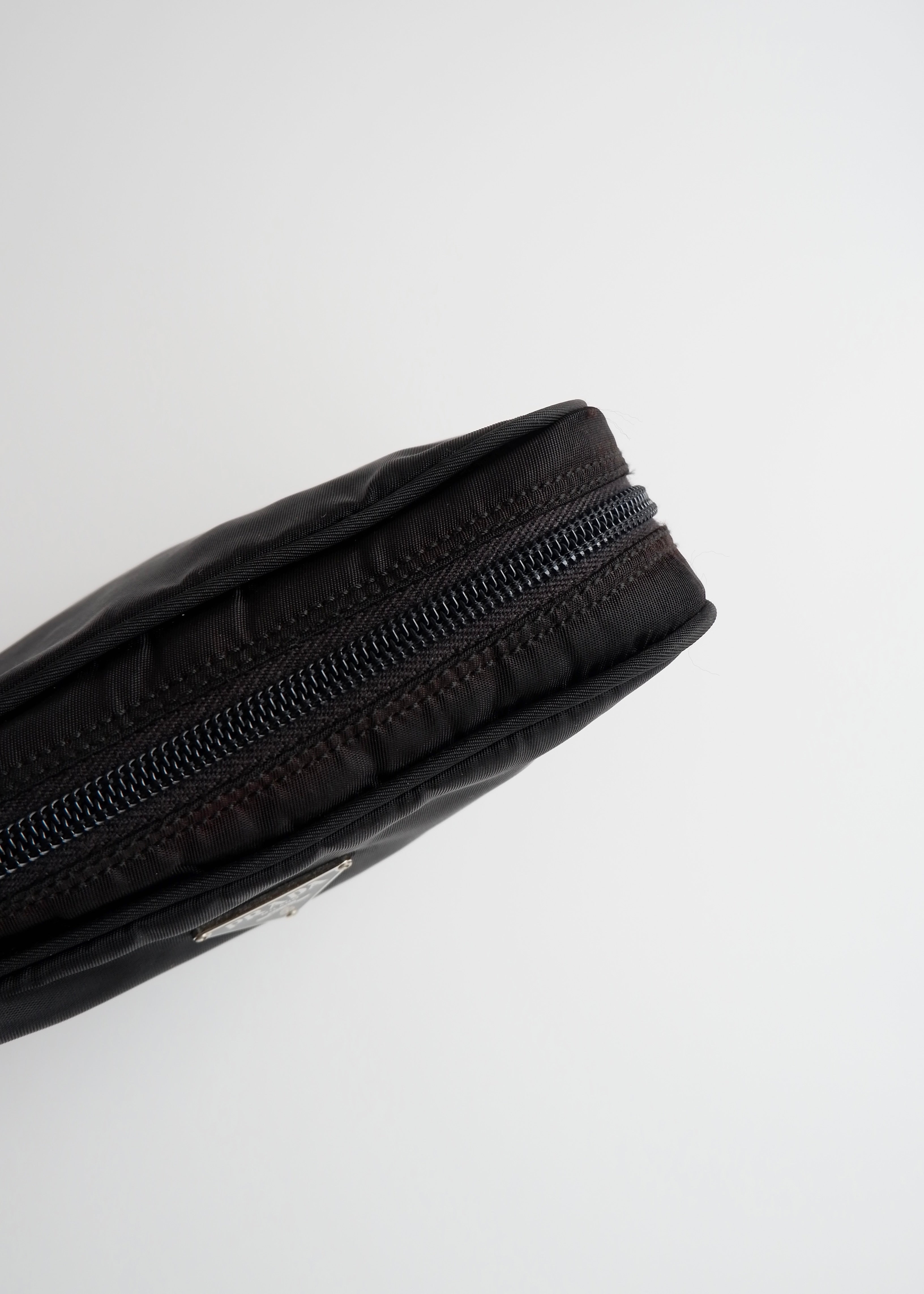 Authentic Preowned Prada Black Nylon Pouch