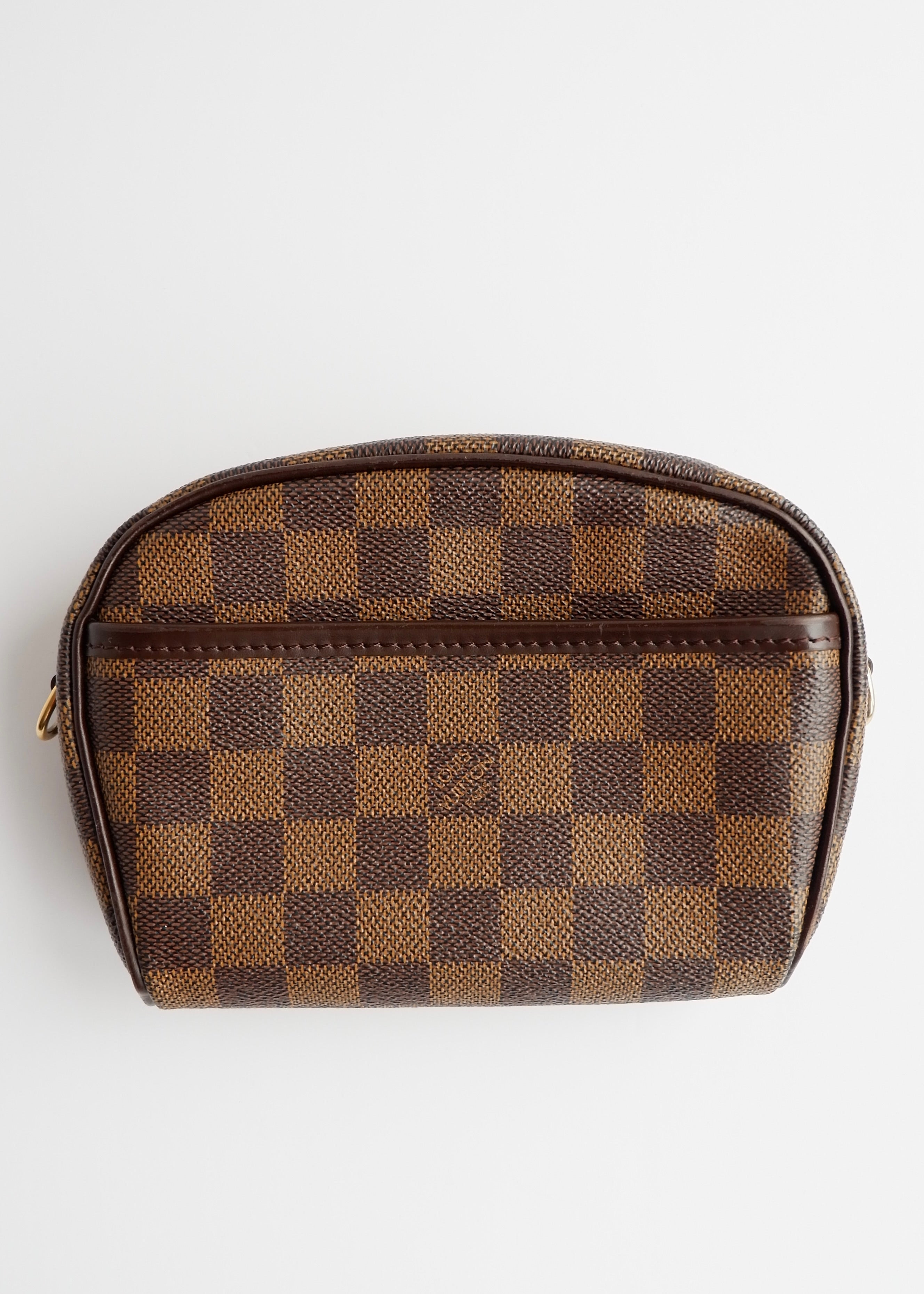 Authentic Preowned Louis Vuitton Damier Ebene Ipanema PM Crossbody Bag