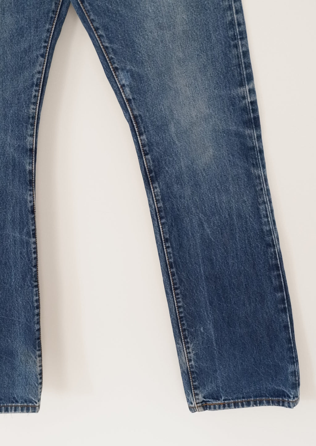 Levis 517 Dark Blue Faded Slim Fit Jeans - 30