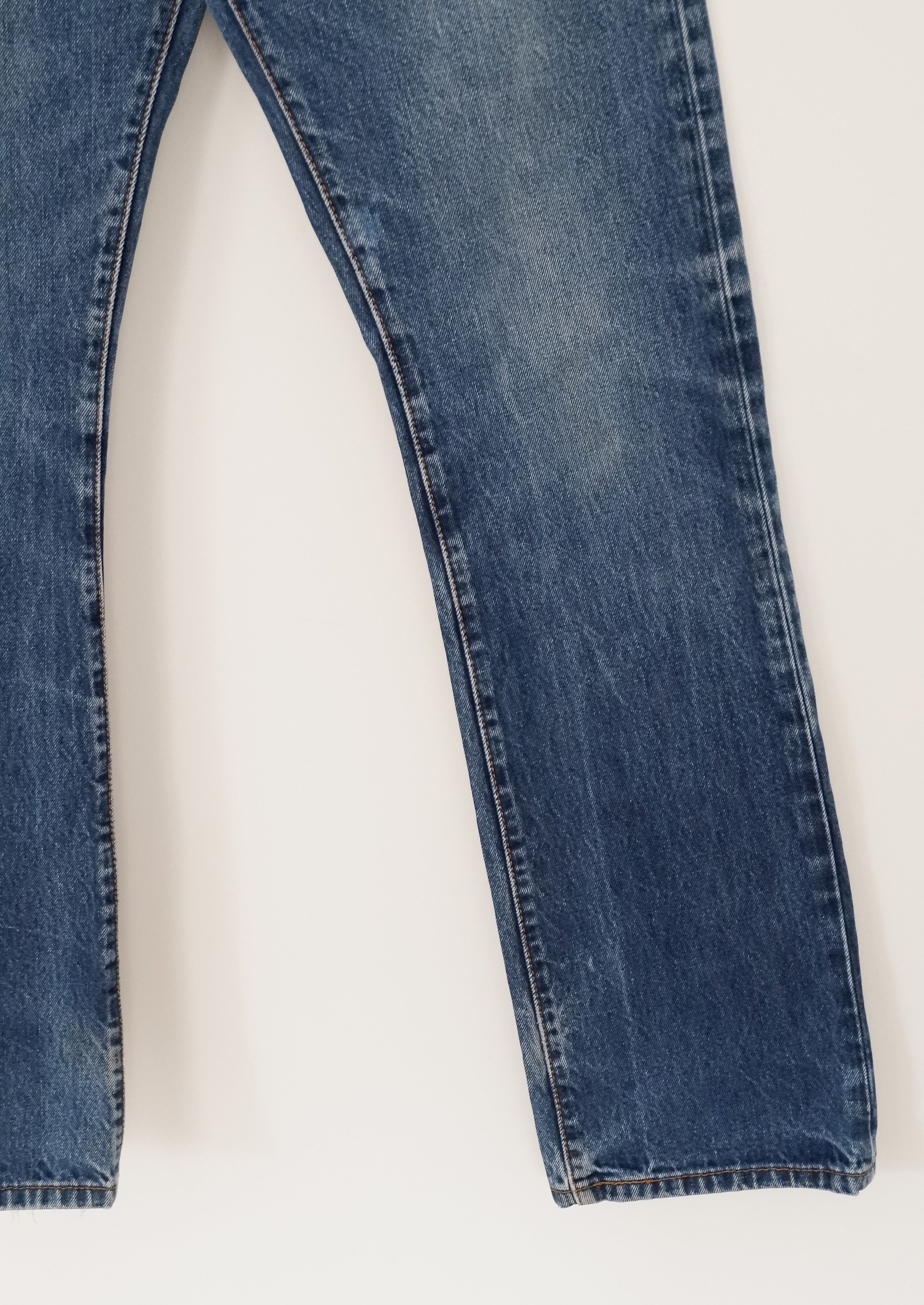 Levis 517 Dark Blue Faded Slim Fit Jeans - 30