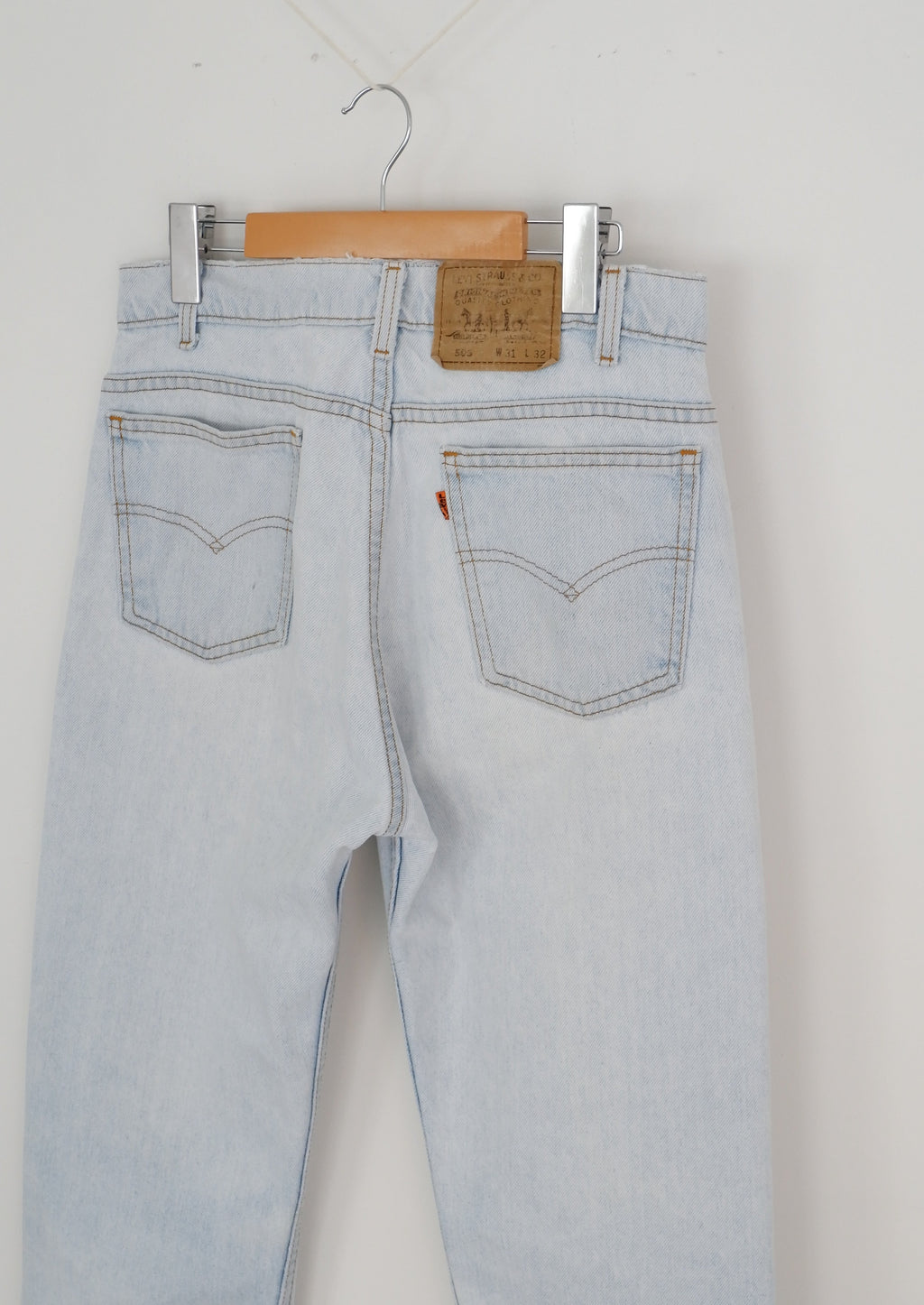 Levis Vintage 505 Light Wash Jeans - 30